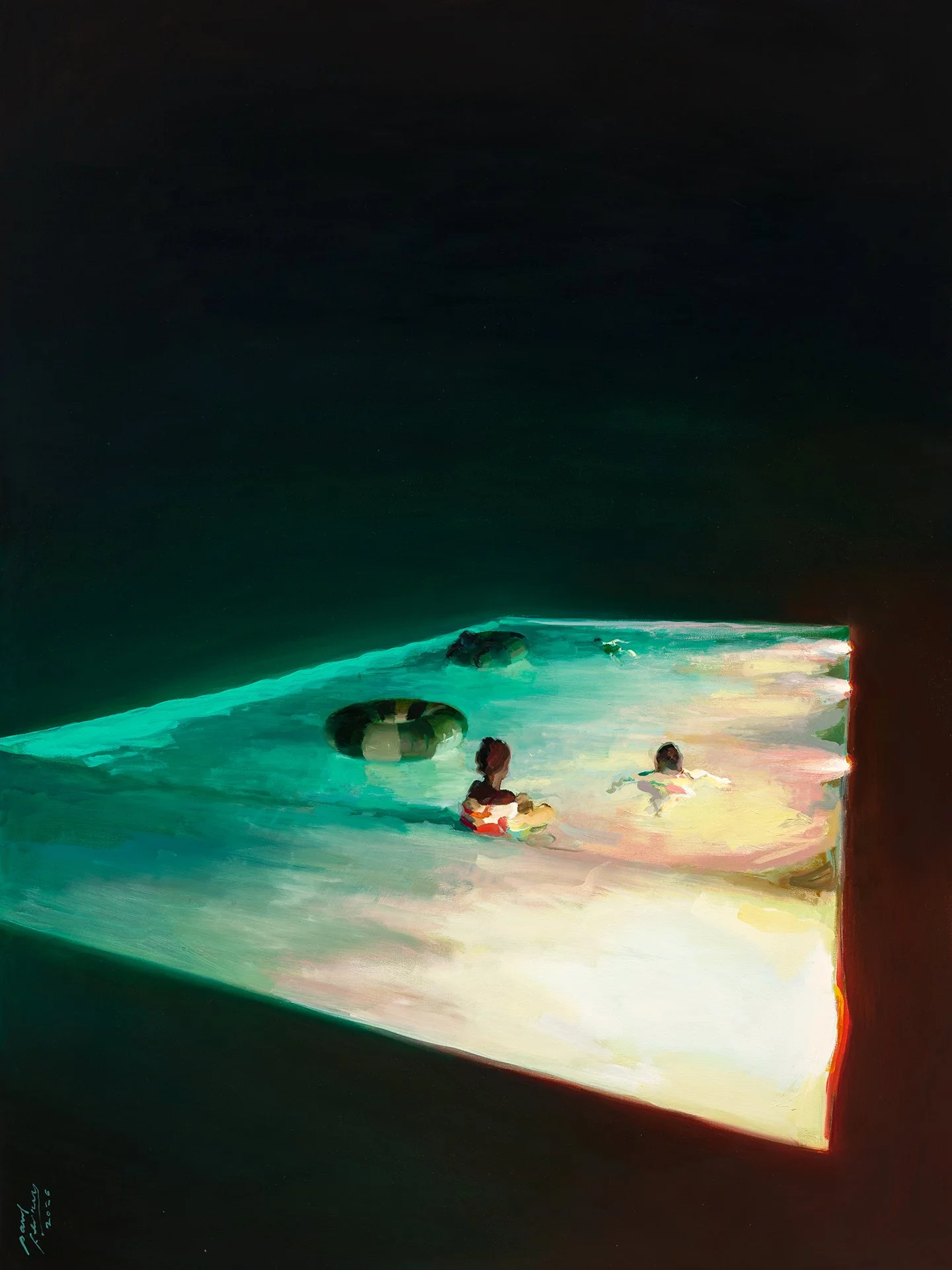 Small Talk, Oil on Linen, 30"x40"