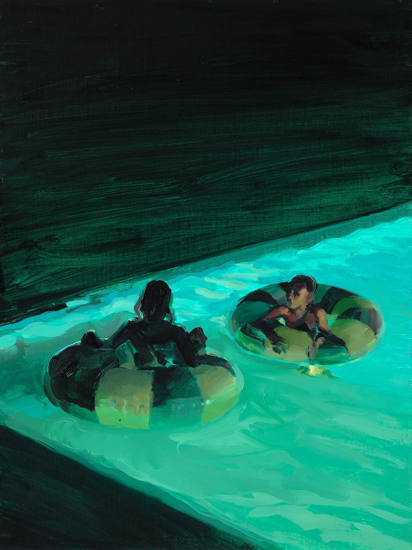Flow, 9"x12", oil on linen panel, $2200