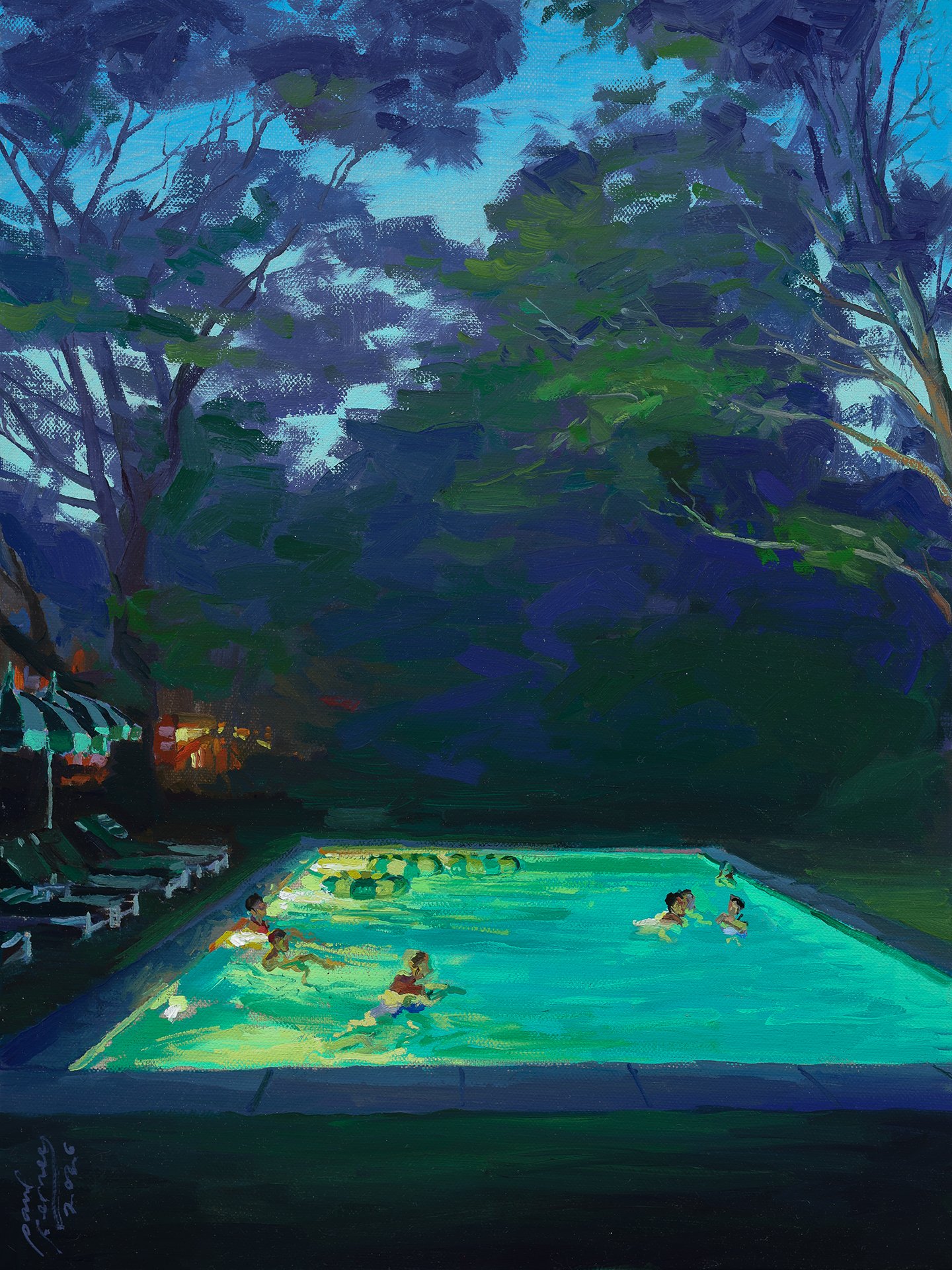 Under Moonlight, 12"x16"