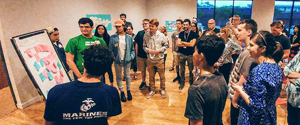 We're very excited to partner with IBM Design to offer a Spark League Create-a-thon (kind of like a hackathon - but with a twist!) for high school students at their design studio here in Austin. This will be an amazing weekend of creating for Austin's high school makers, coders, designers, and creatives. Each student will work in a small team to create their own digital solution from scratch and gain the valuable experience of pitching their new idea to a panel of industry veterans. The event starts the evening of June 10th and runs through June 13th. Learn more and get tickets here . You are also invited to join us on Monday, June 13th to listen to our students pitch their product ideas . 