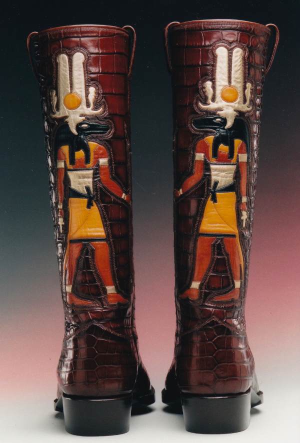 Full Length Sobek Egyptian God Boot