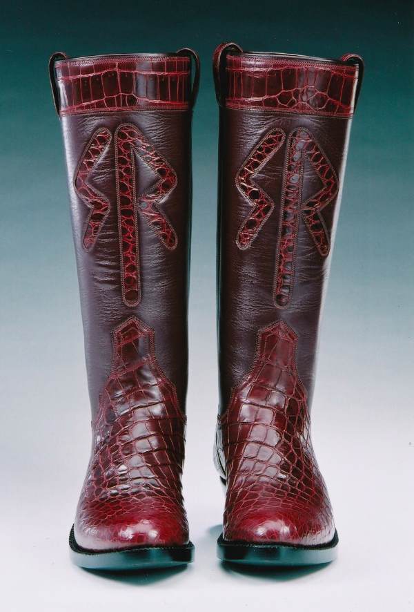 Crocodile Leather Custom Boots