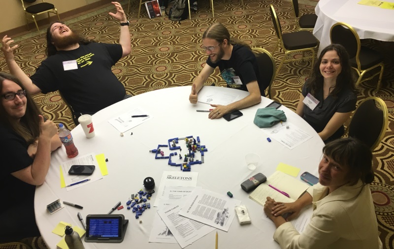 Eric, Chris, Aaron, Jen, Dorian, and space mayhem.