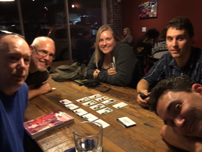 David, Harry, Tracy, Caleb, myself