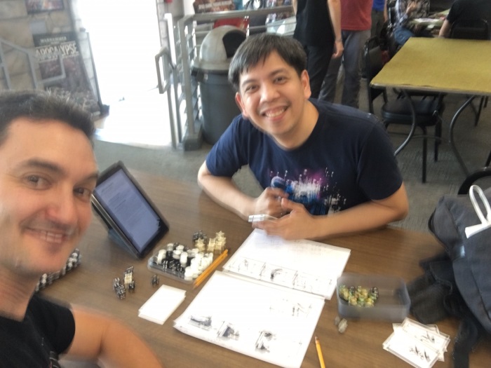 A blurry pic from Game Empire playing A Single Moment