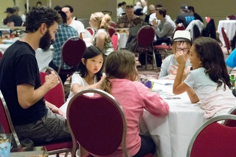 Playing some board and card games with the kids (Photo credit: Jesse Watrous Photography & Media )
