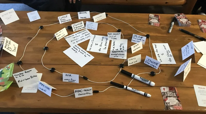 Ooooh… Amy backed it at the higher tier which includes the cool looking bead necklace things. Jealous.