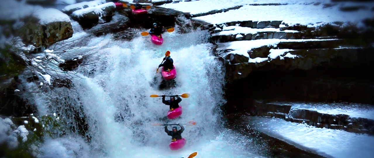 Self Portrait | Toaster Falls on the New Haven River | Vermont