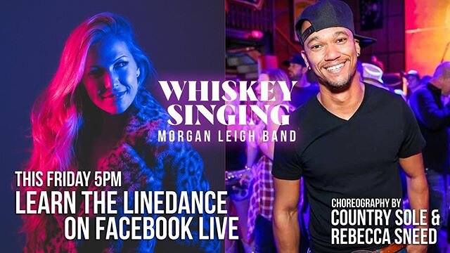 THIS FRIDAY. learn the line dance to Whiskey Singing on Facebook Live with @country.sole 🙌🏻🙌🏻🙌🏻🙌🏻Choreography by @rebecsneed and @country.sole