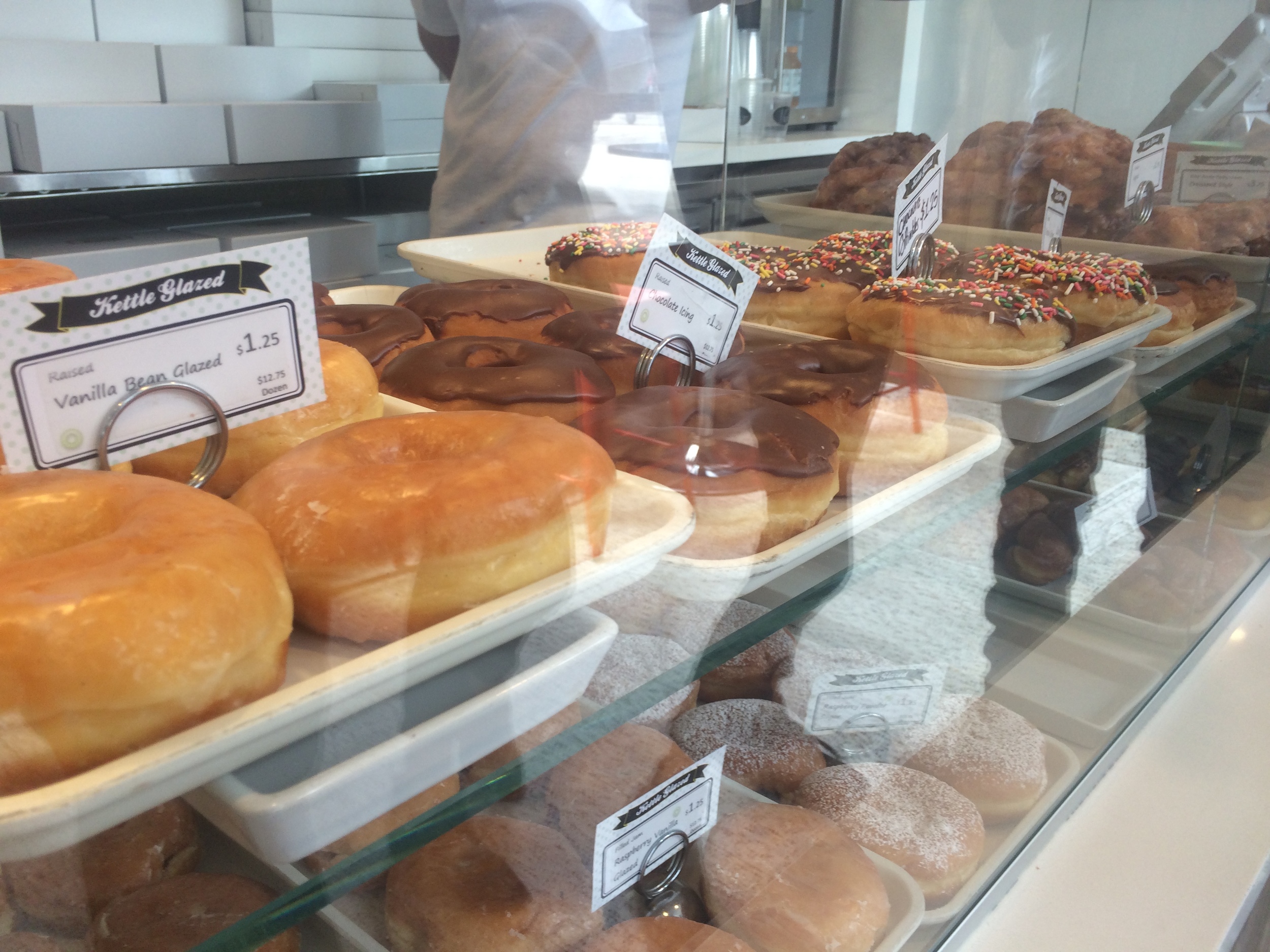A case at Kettle Glazed Donuts