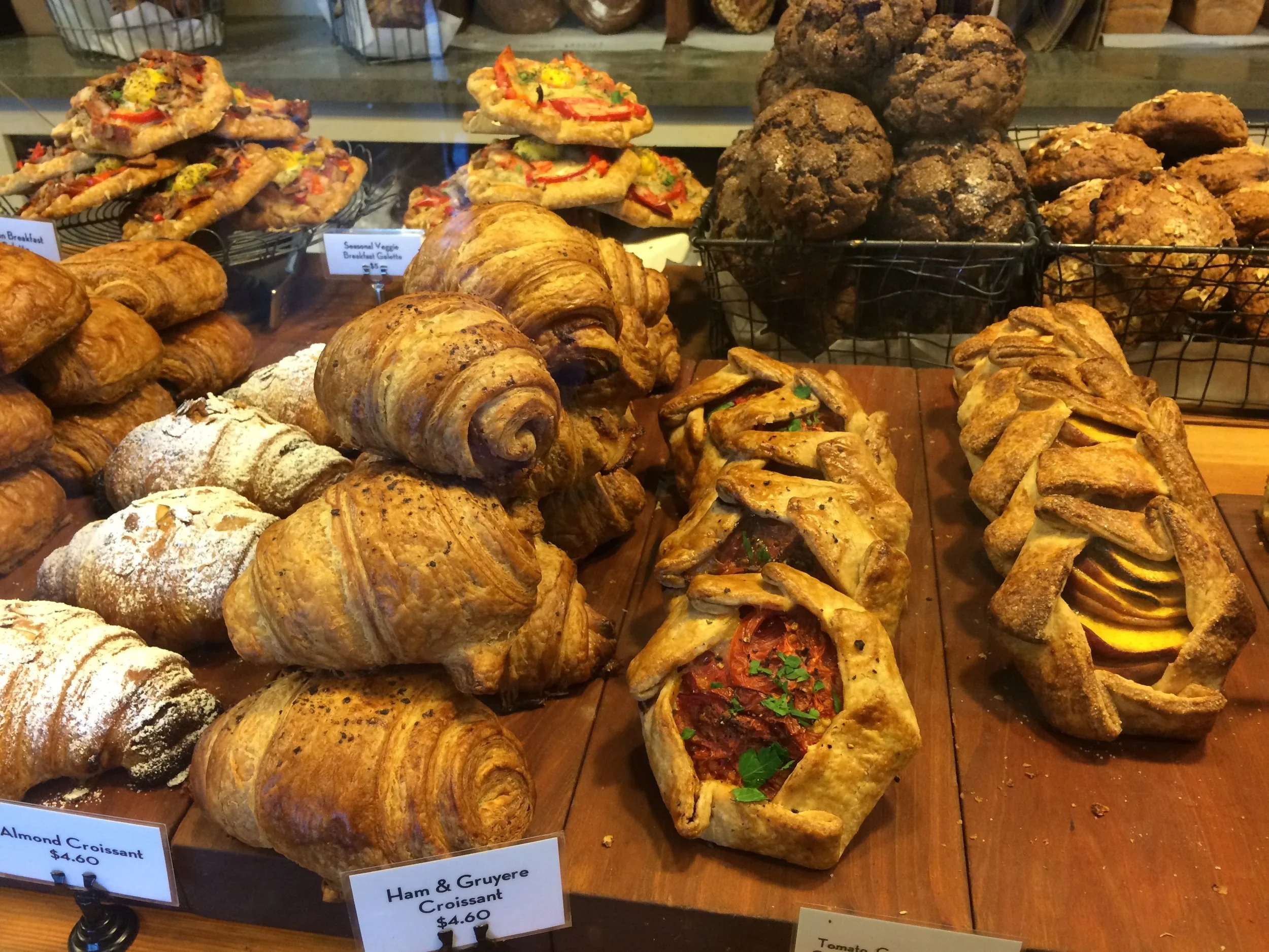 Delicious baked goods from Companion bakeshop in Santa Cruz. 