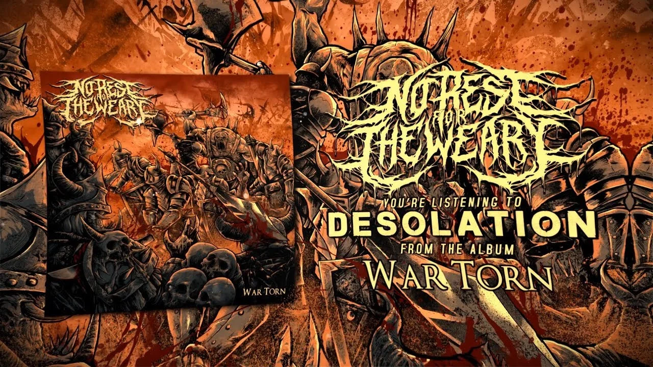 No Rest for the Weary - Desolation (Single) Lyric Video!