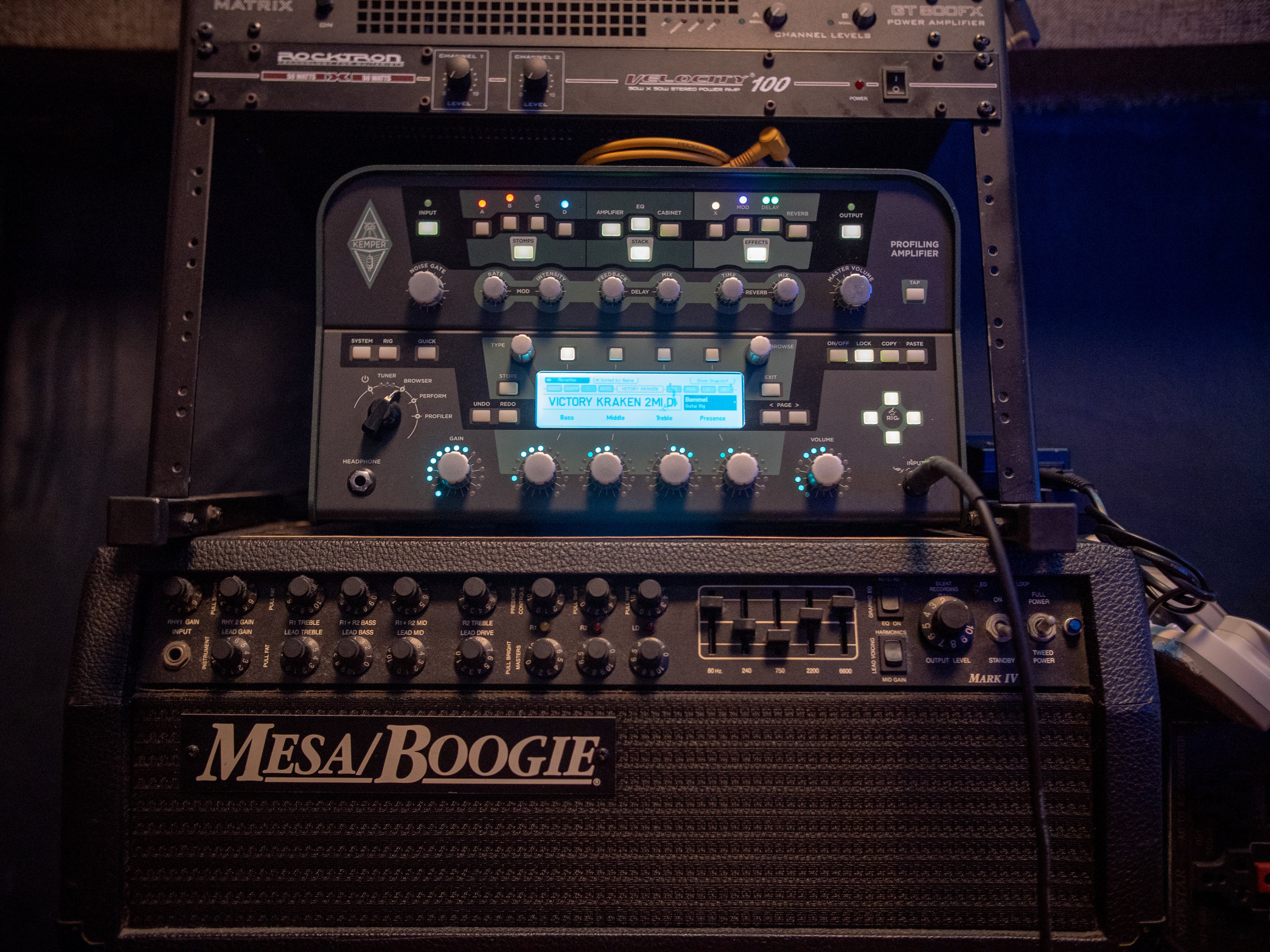 Kemper and Mesa Boogie