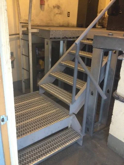 Finished Stairs at the Anchorage Hilton