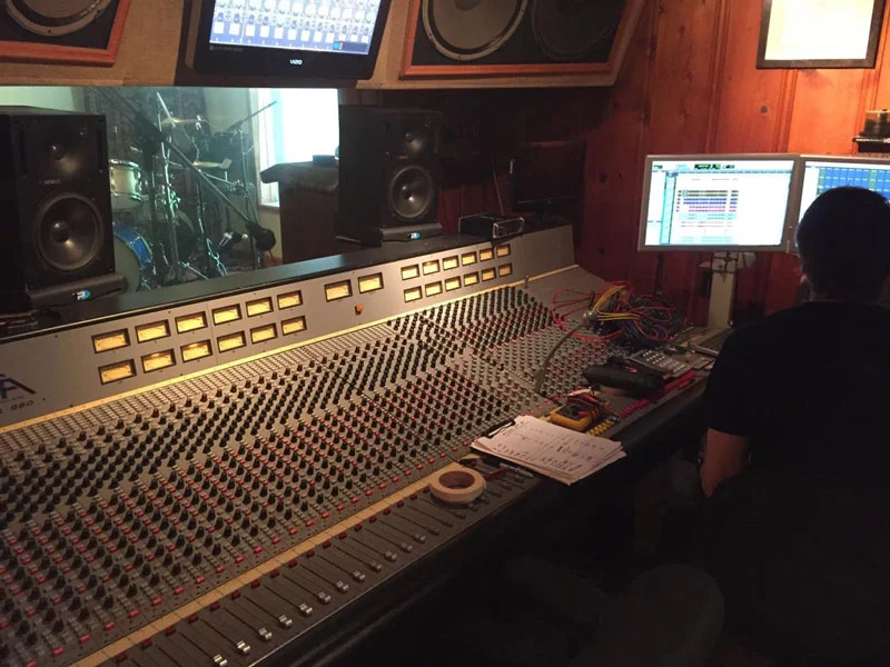JJ Blair's Board at Fox Force Five Recorders, where the magic happens!