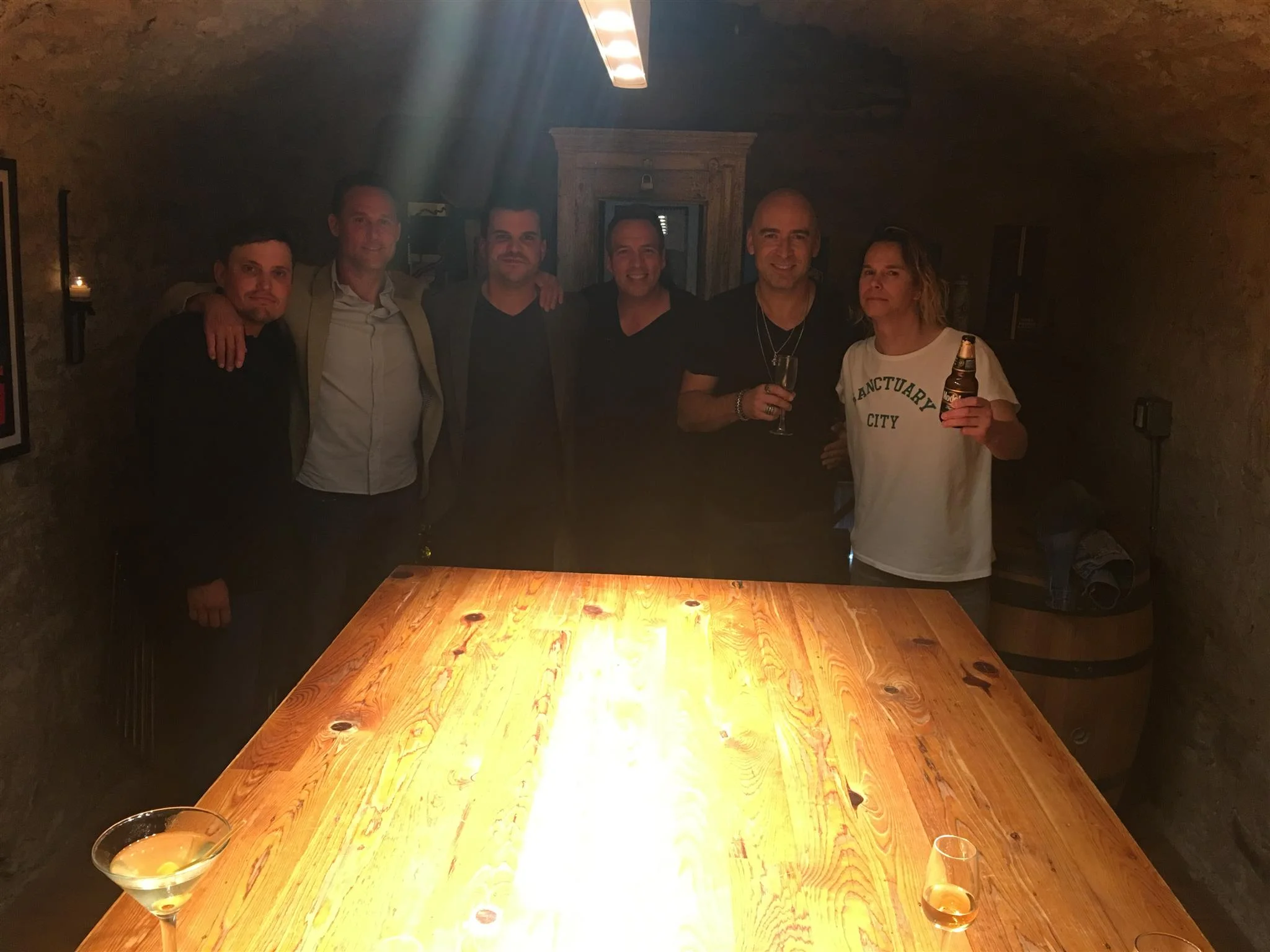 Dinner with Ed Kowalczyk and friends
