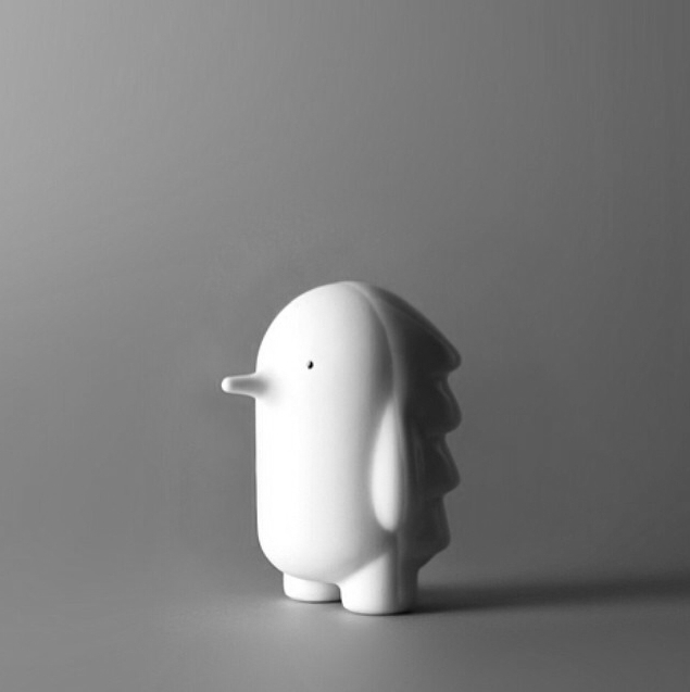 Porcelain Echidna for Egg Picnic