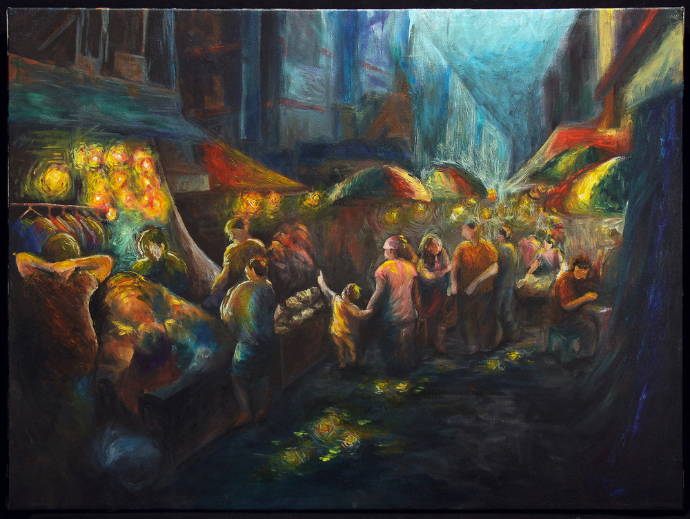 The night market