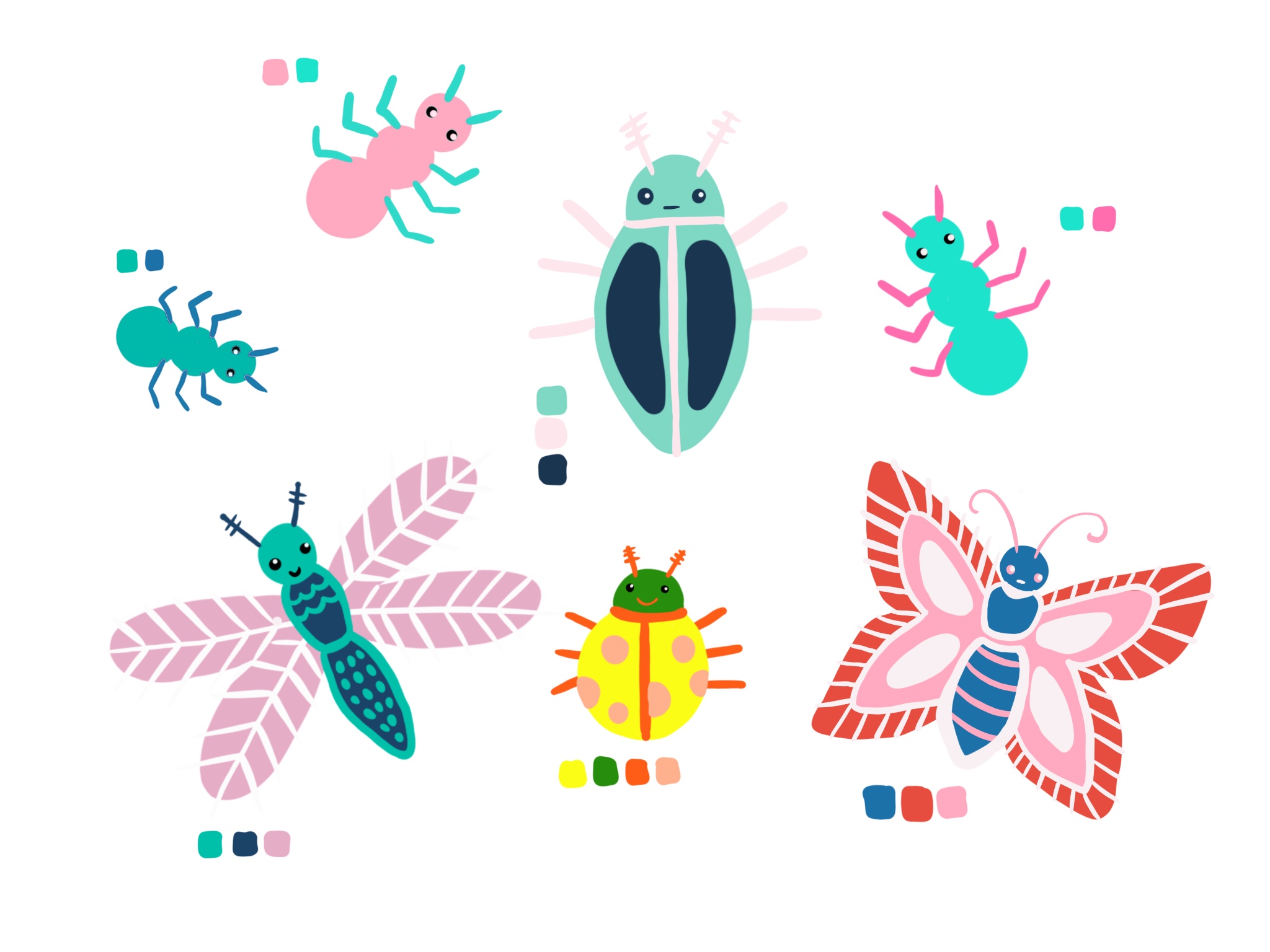 Bo's Insect Friends