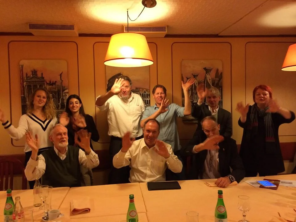 Wave goodbye in Geneva