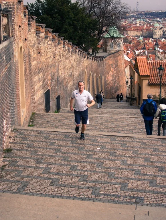 Running up the steps Apr 6.jpg