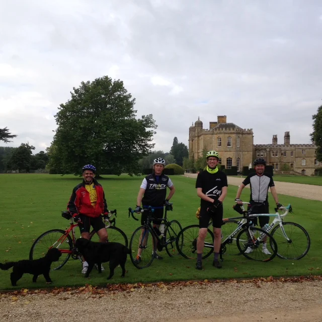 Stepping up to the handle-bar for charity!