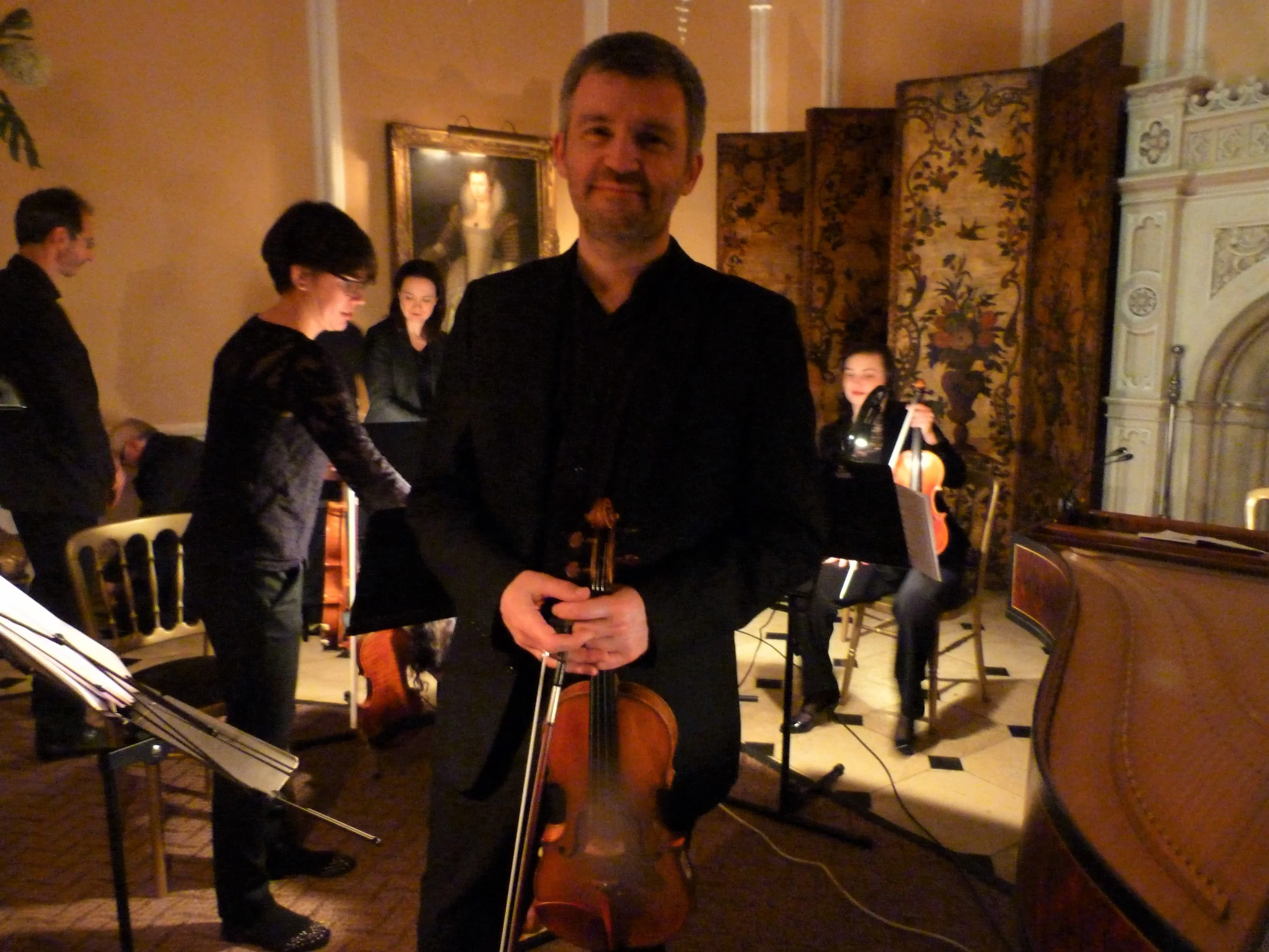 Orchestra of The Swan record Charity CD at Alscot Park