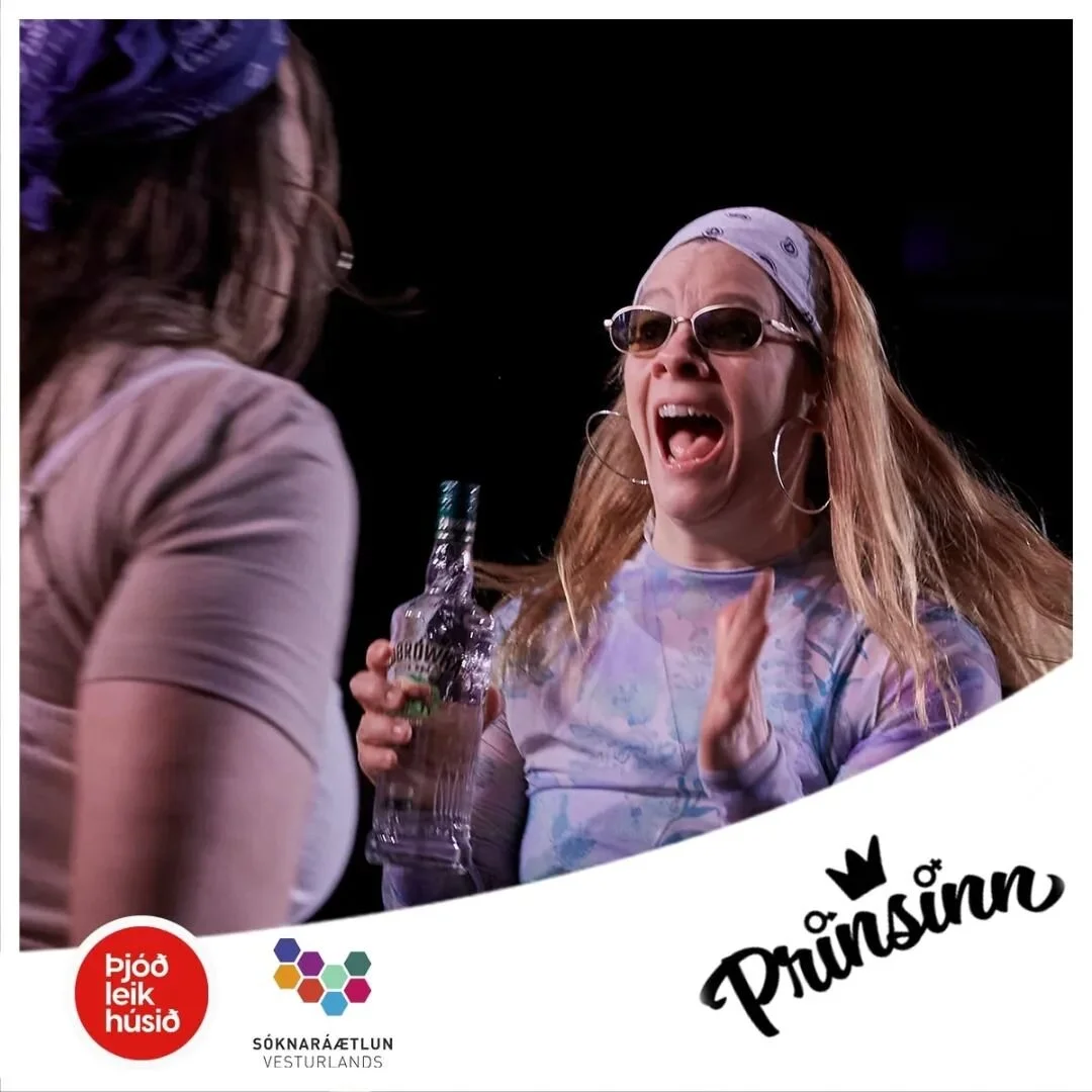Prinsinn &igrave; kvőld. 20:00. Um ađ gera ađ gera s&egrave;r dagamun. Miđasala &igrave; tix.is