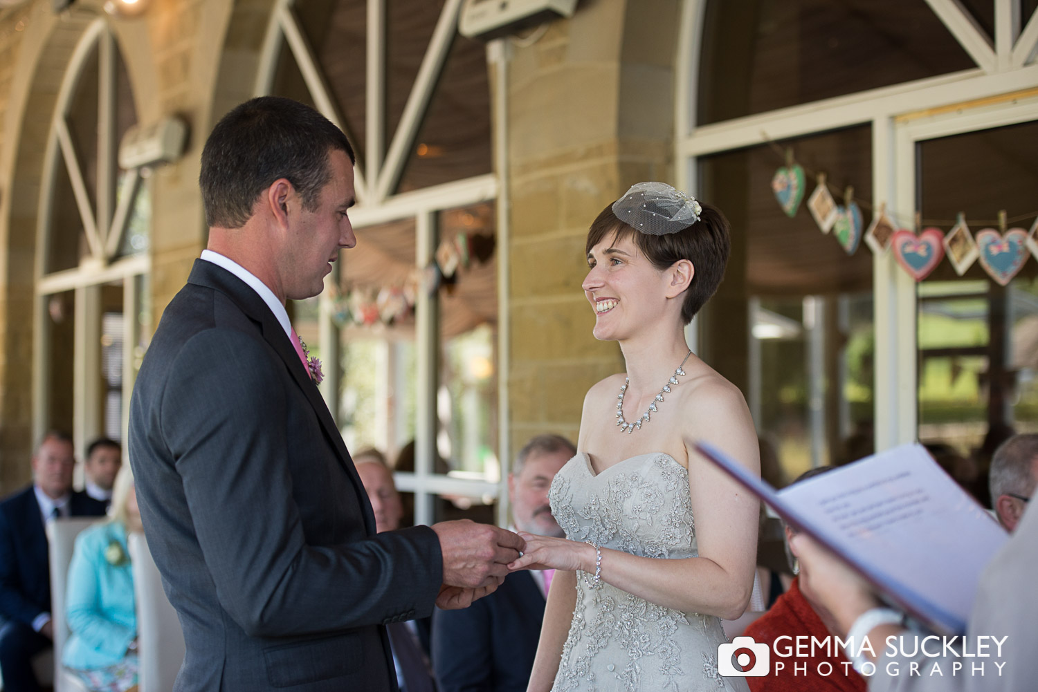 a couple getting married in skipton rendezvous