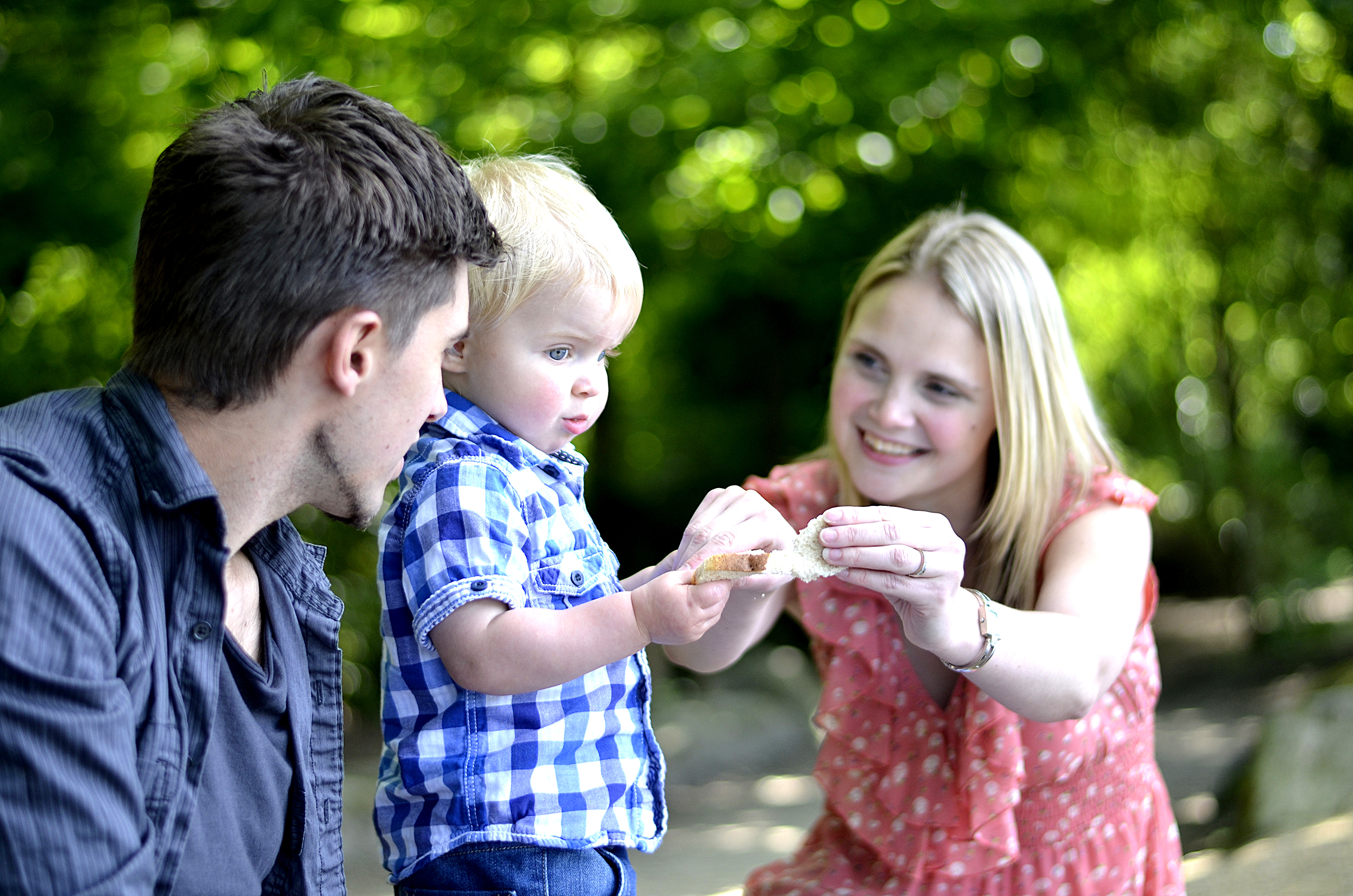 Nature family photo finding the ducks at st ives in bingley