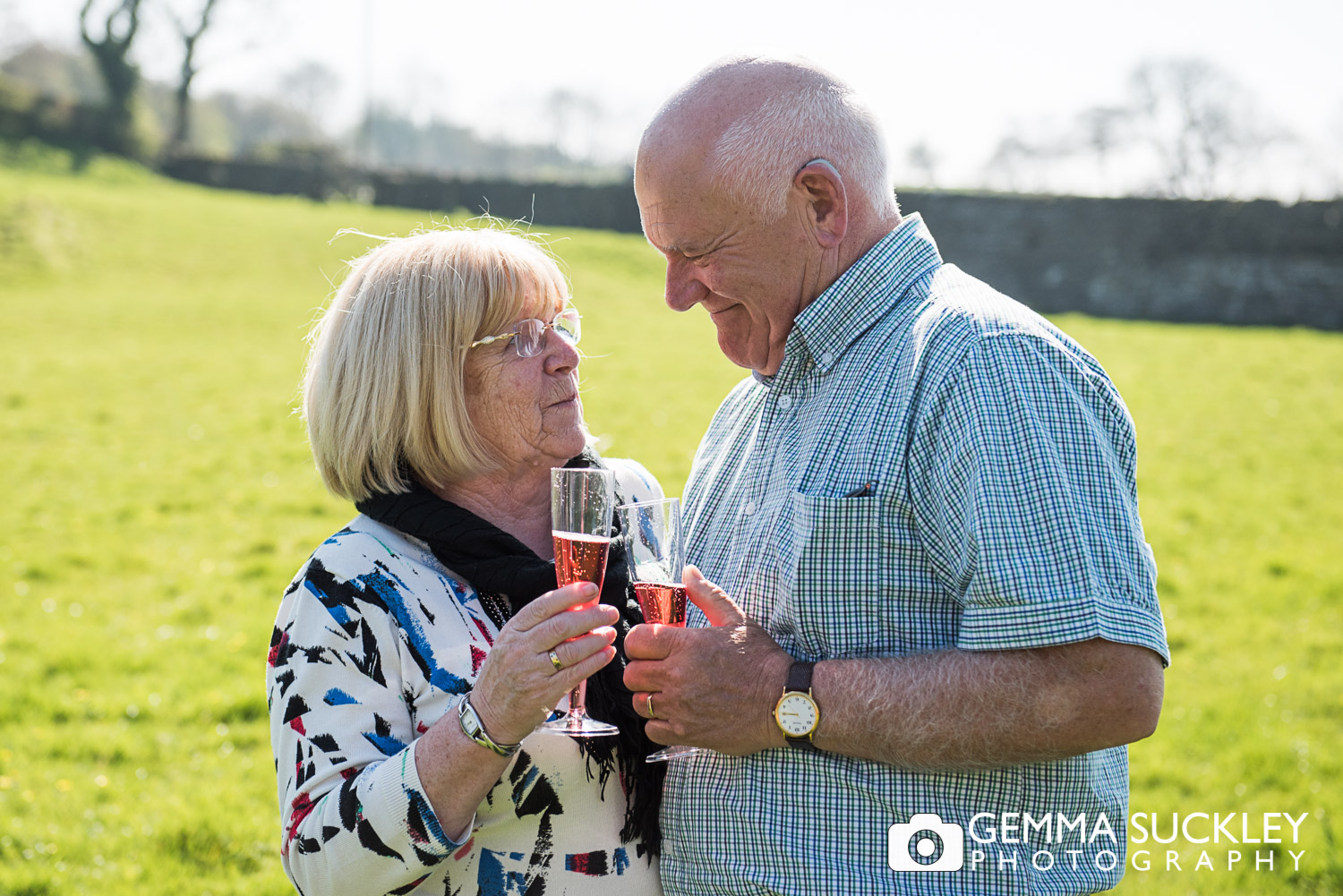 a couple on their golden anniversary 