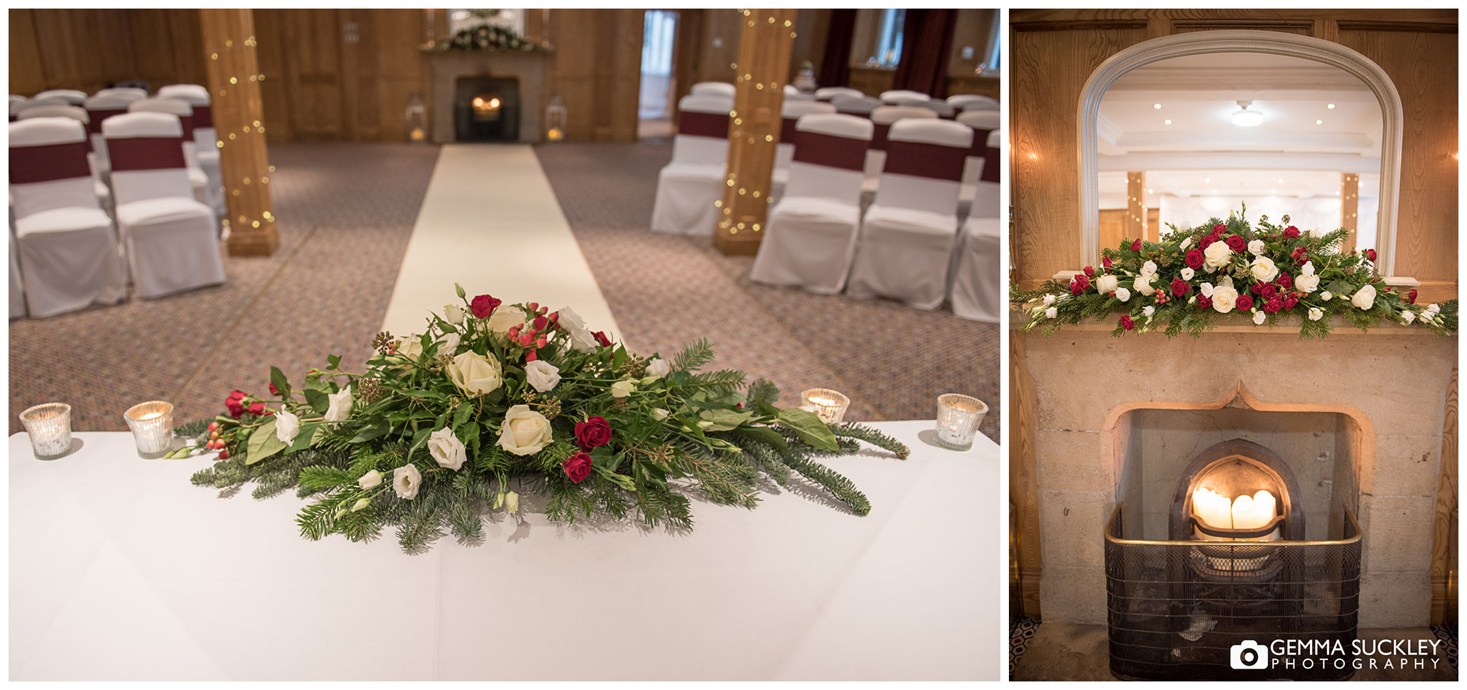 The Devonshire Arms, Bolton Abbey wedding ceremony room