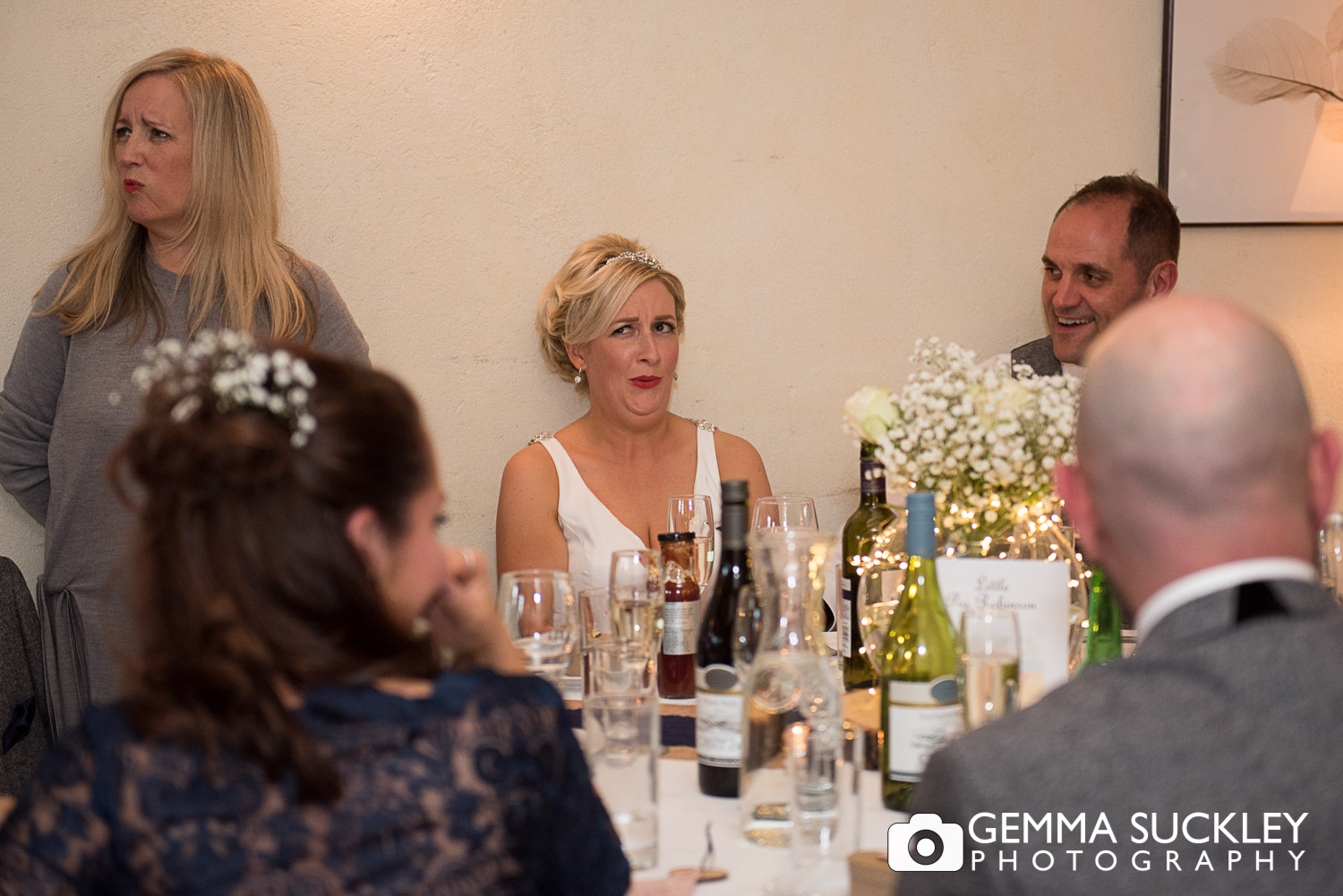 wedding speech photography at belmount hall