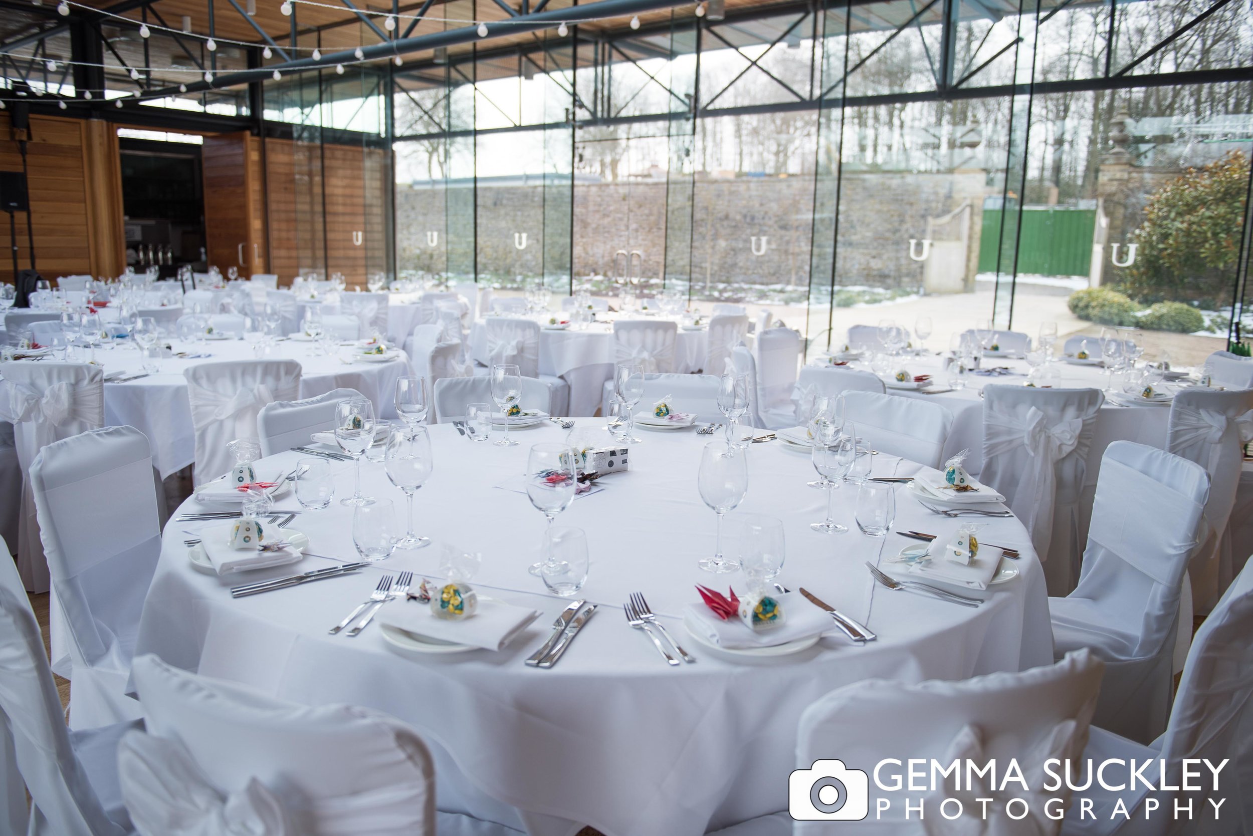 wedding photography table detail at utopia