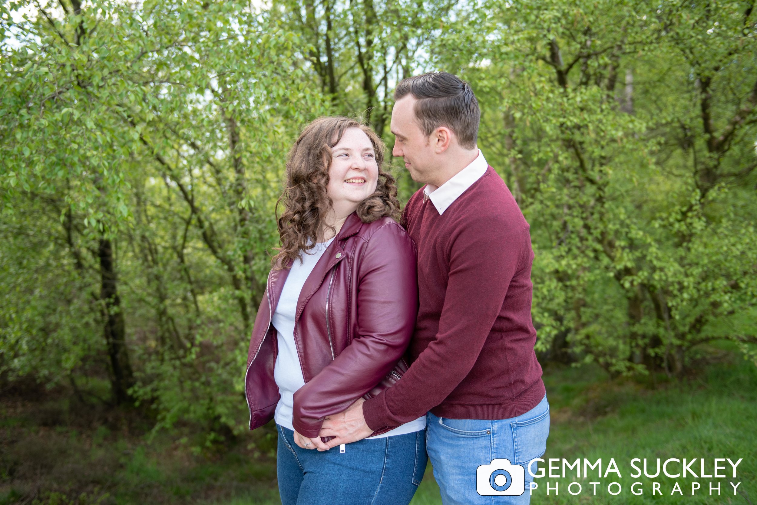 pre-wedding photo at leeds otley chevin