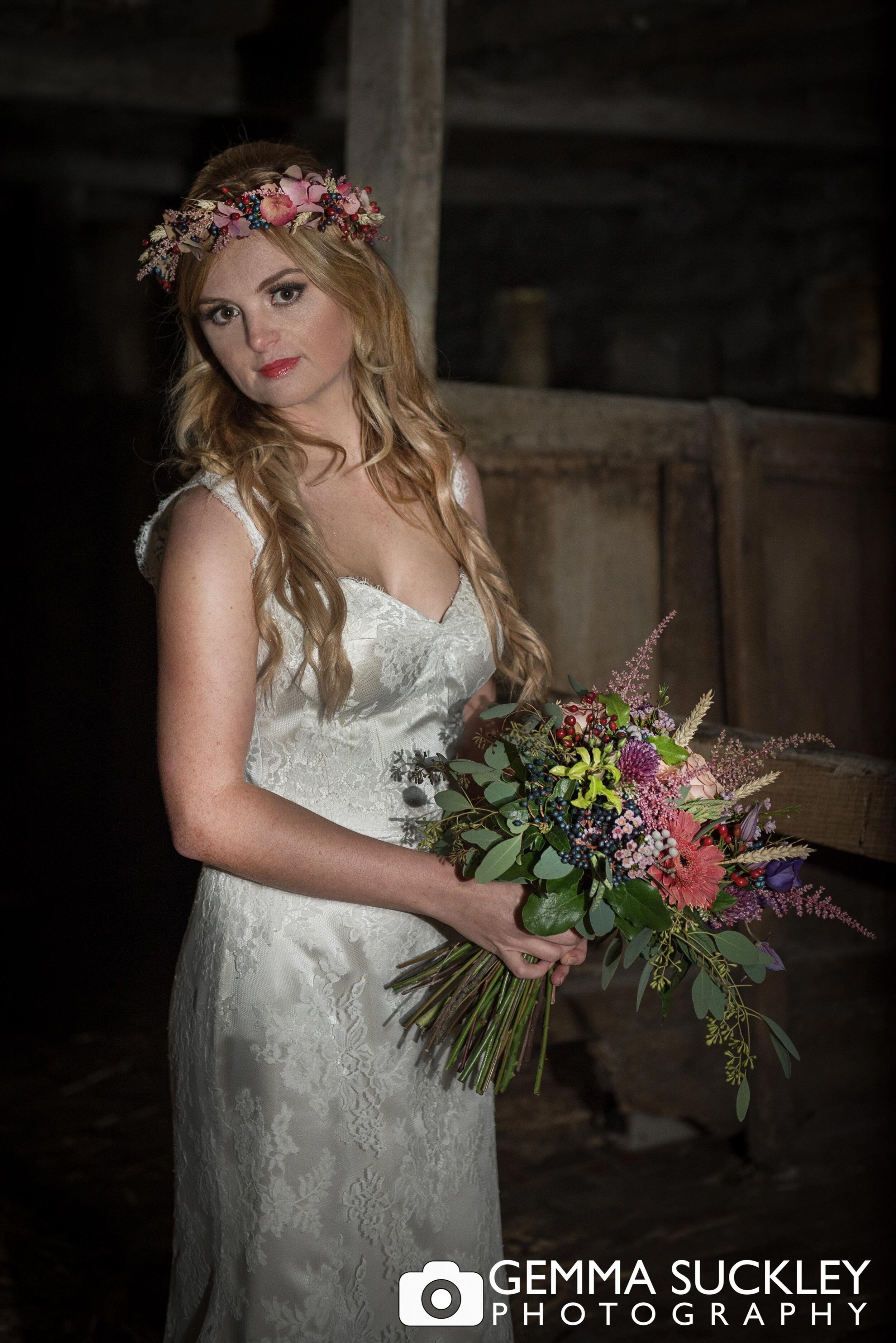 bride n the great hall at east riddlesden hall