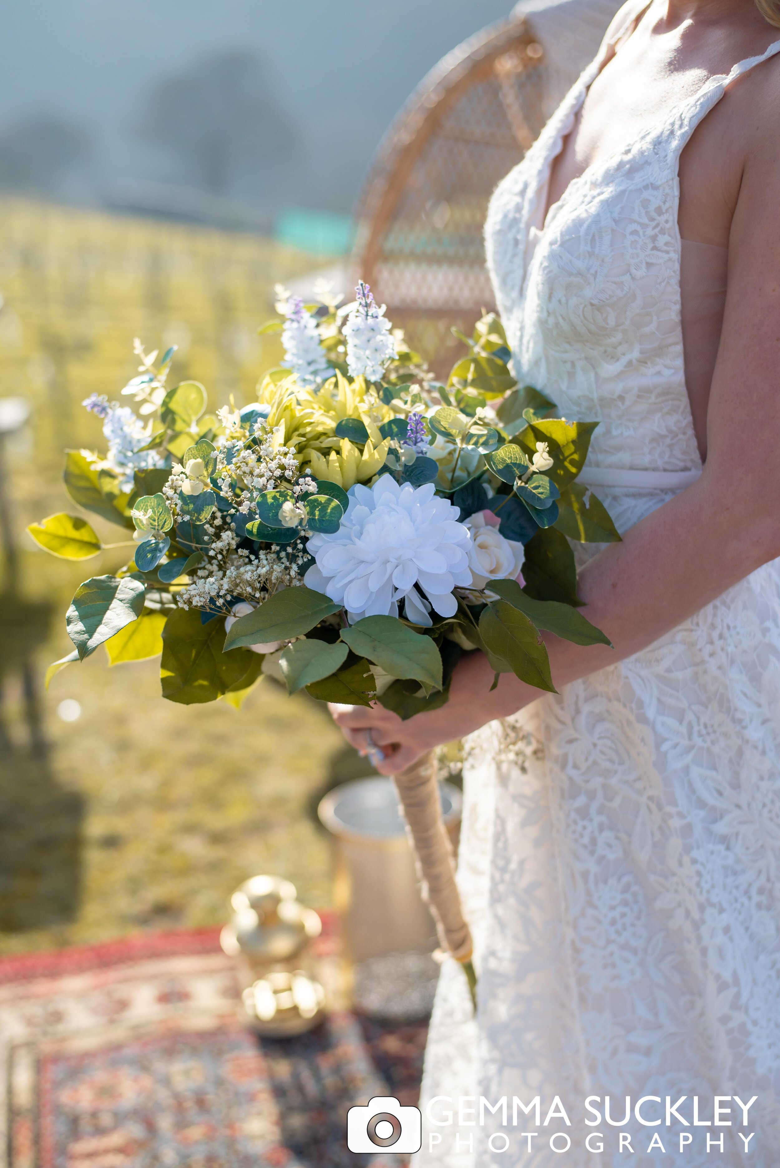 close up photos of bridal flowers