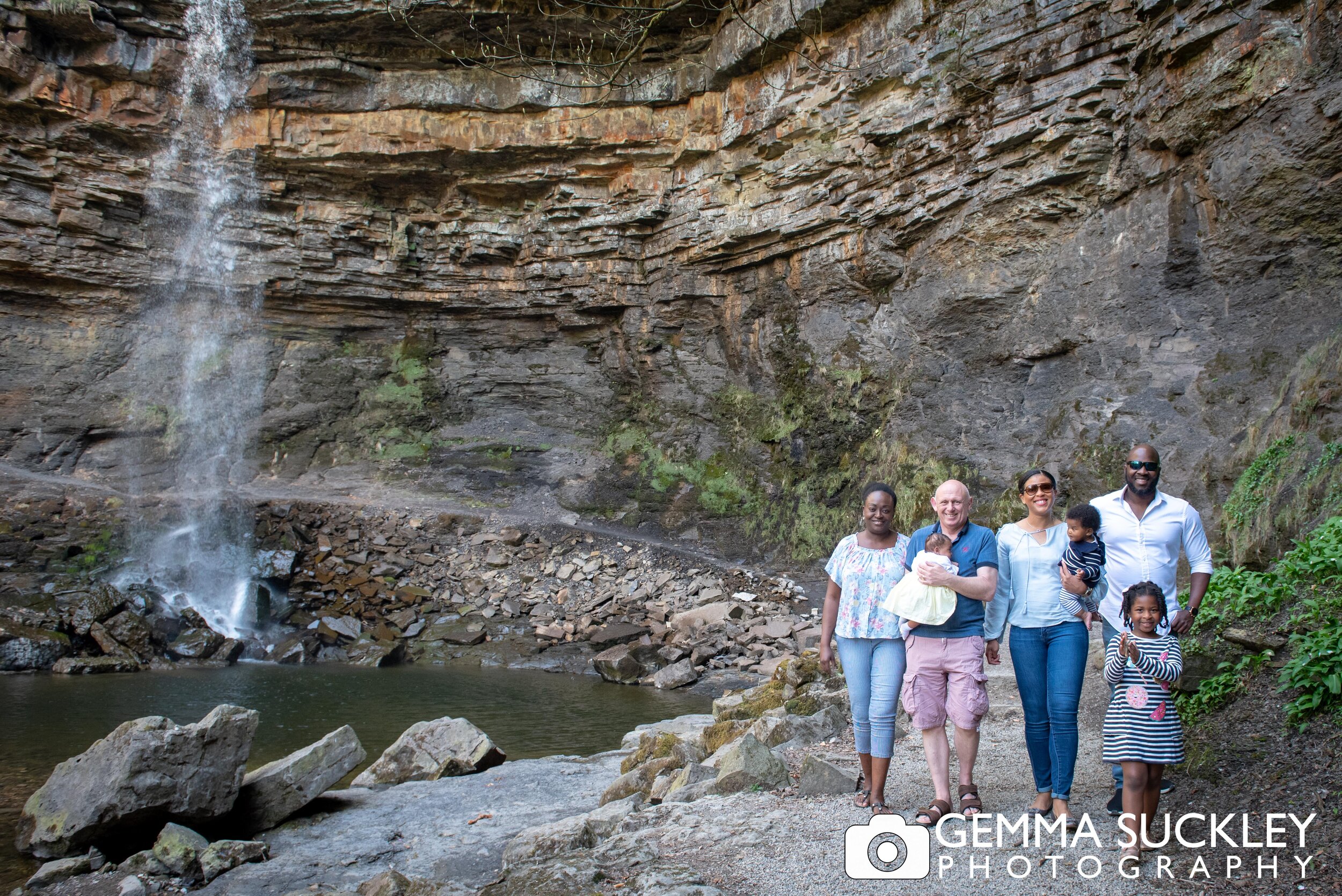 group family photo with hardraw force in the background