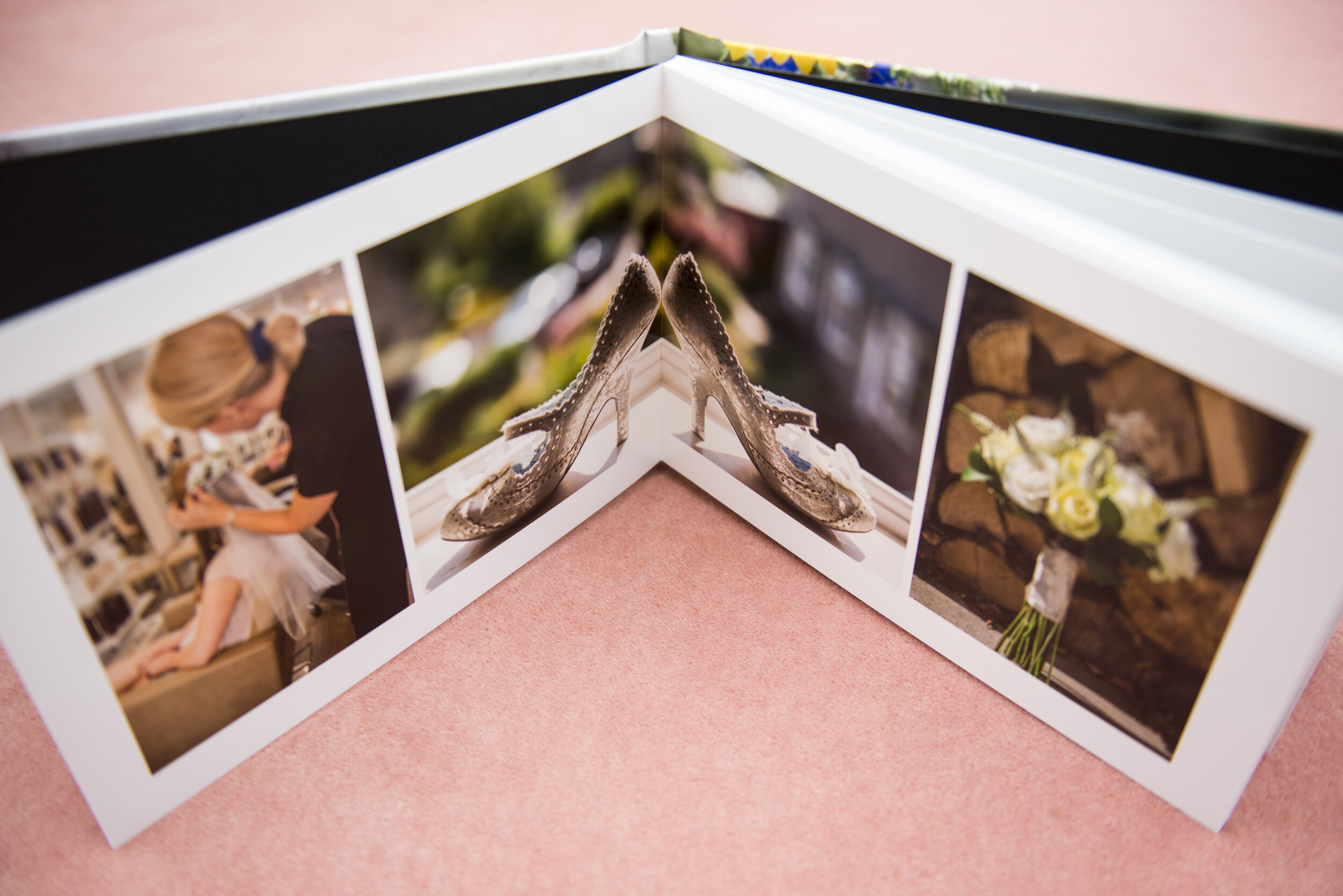 seamless printed wedding album pages