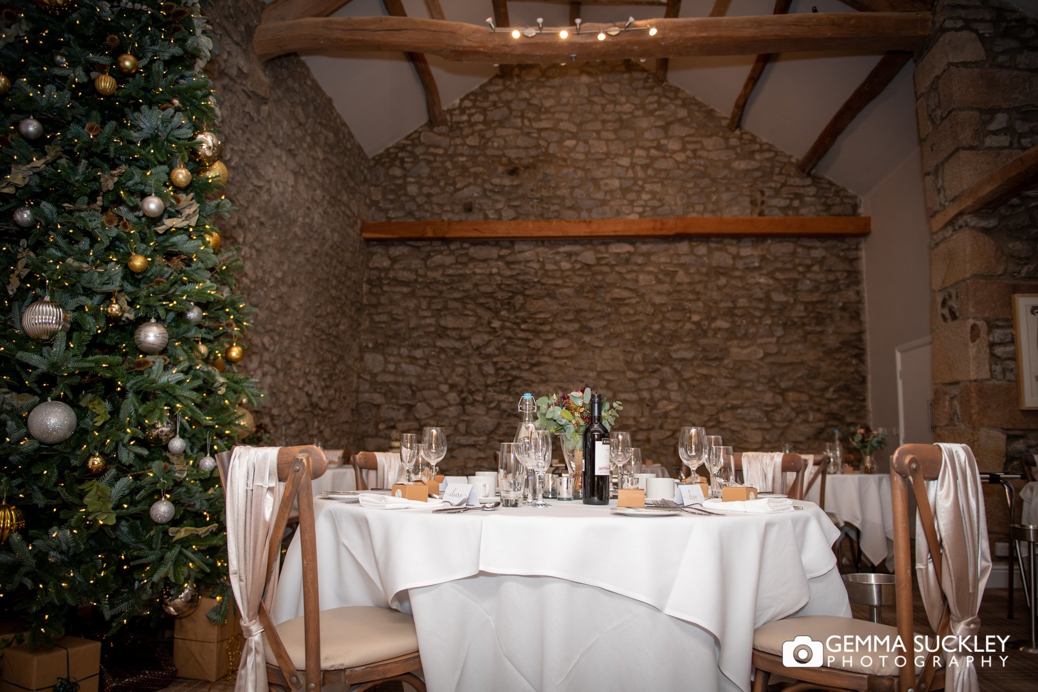 christmas wedding at the coniston hotel in skipton