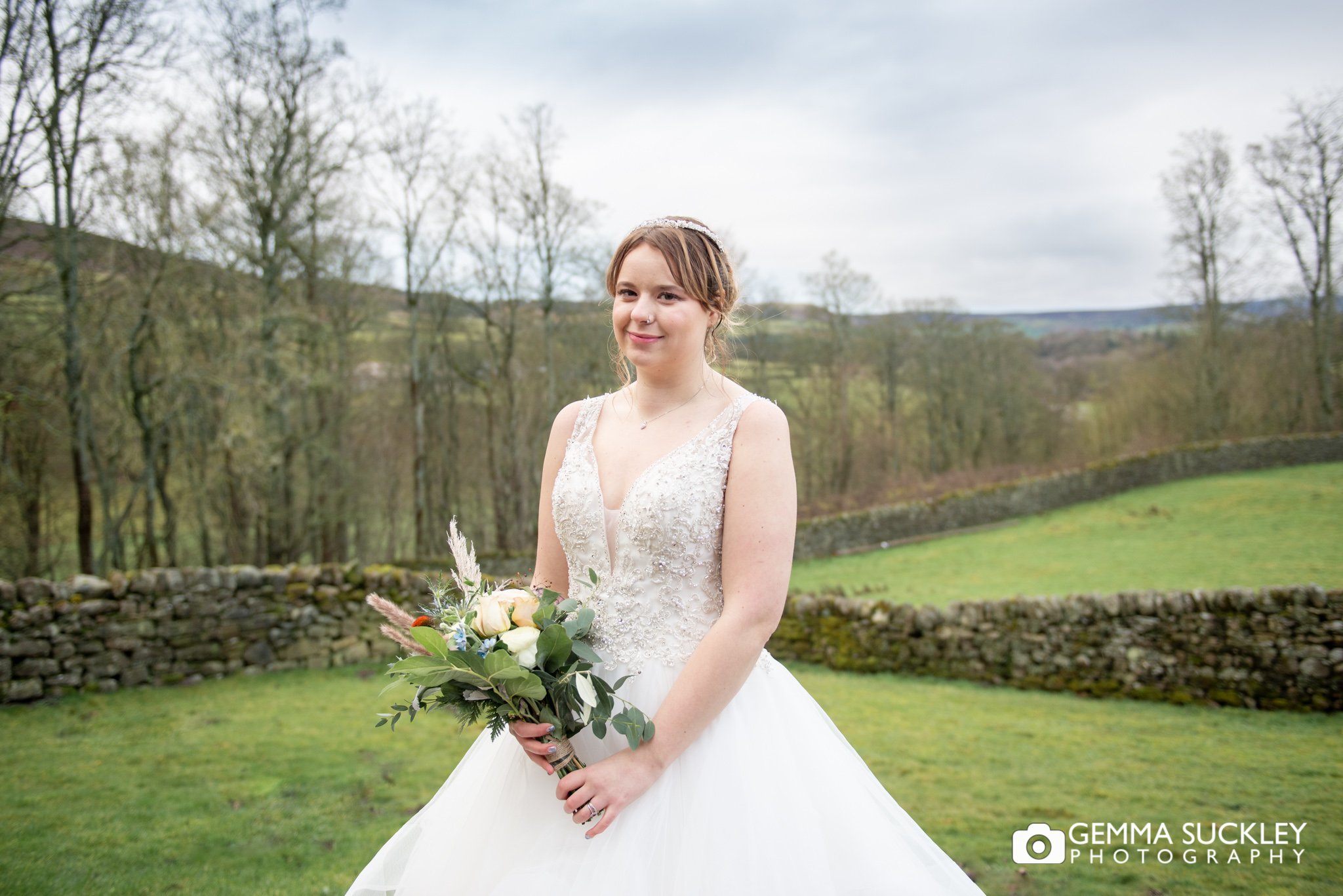 the bride at the priests house bolton abbey