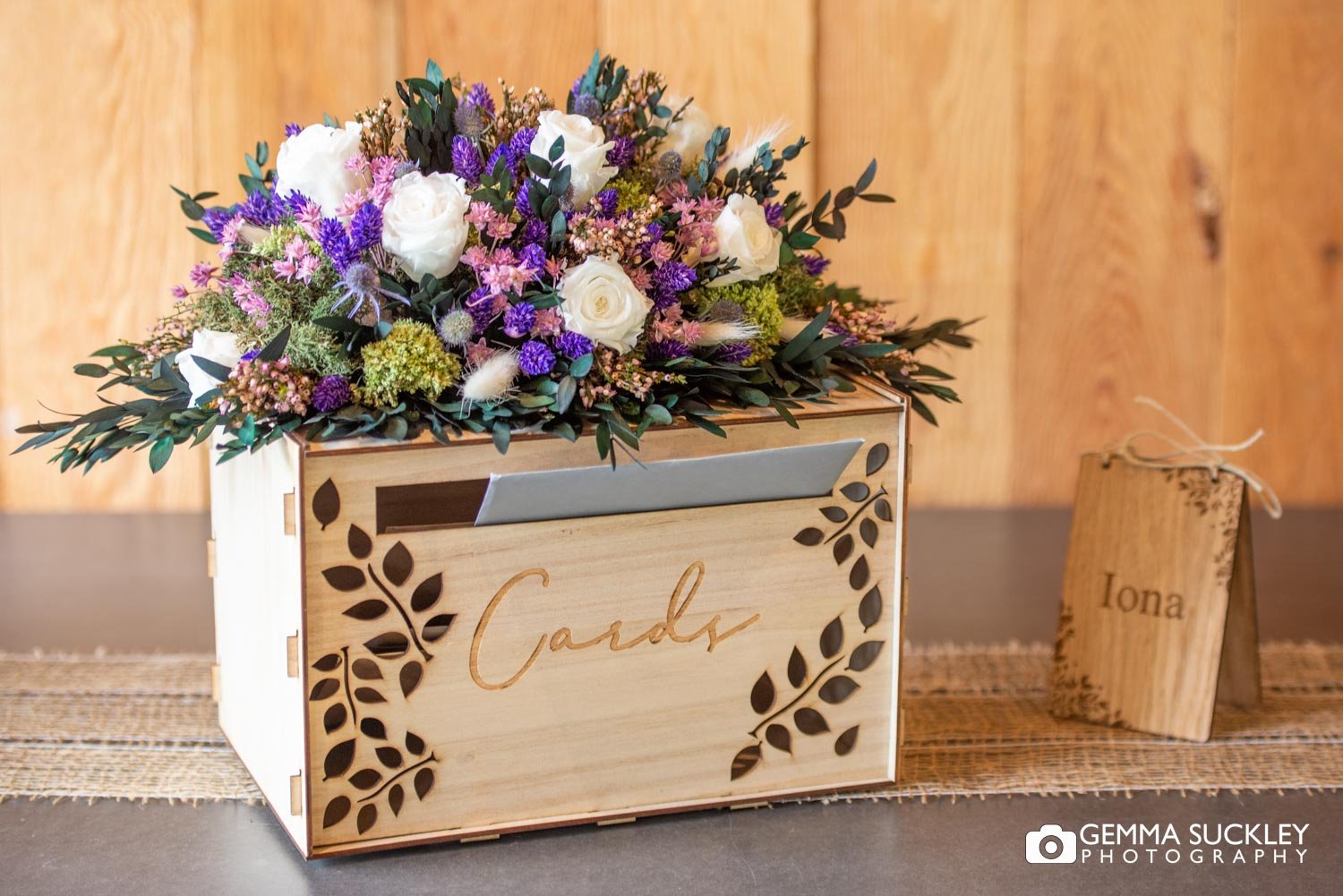 wedding card wooden box 