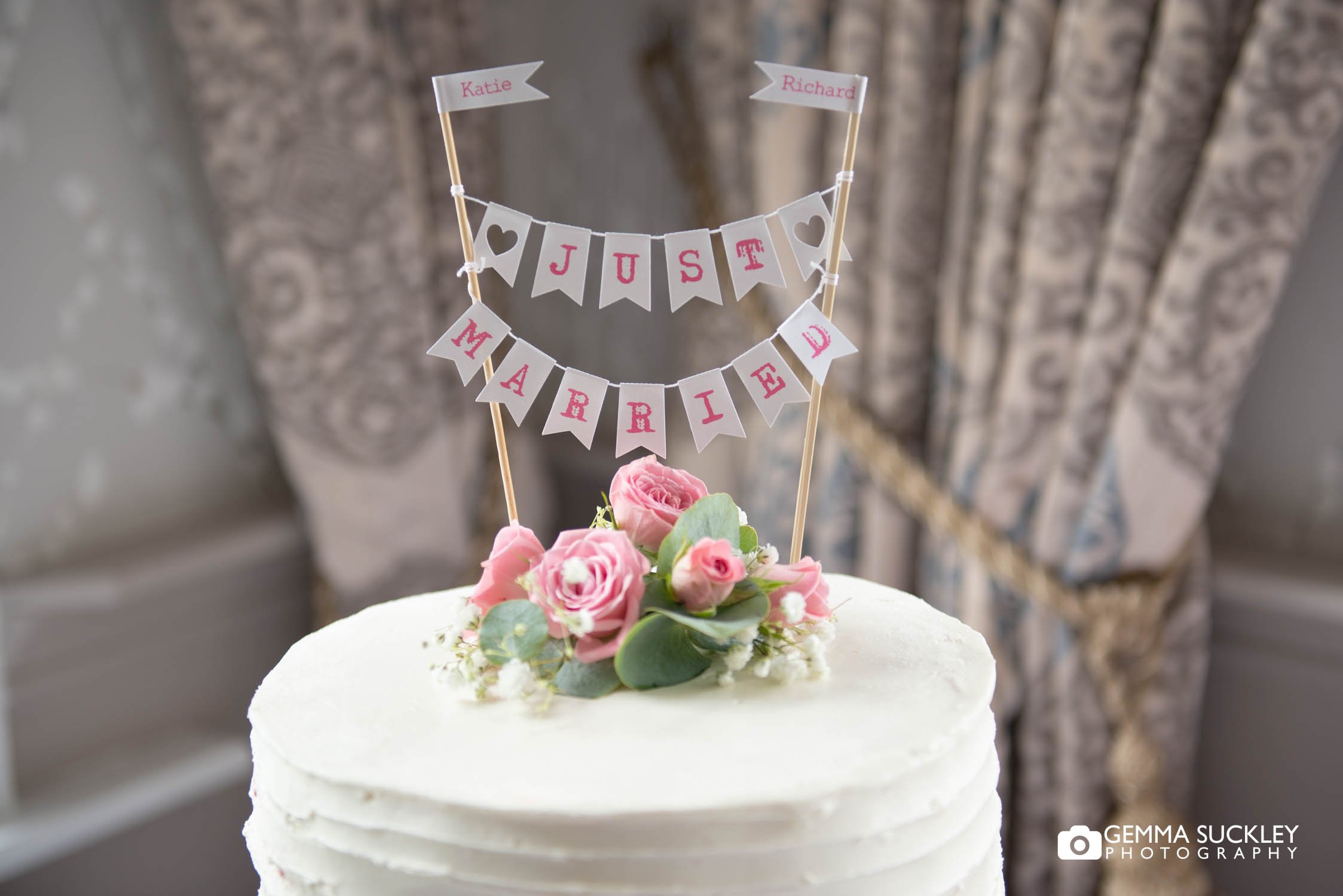 vegan wedding cake at the devonshire fell