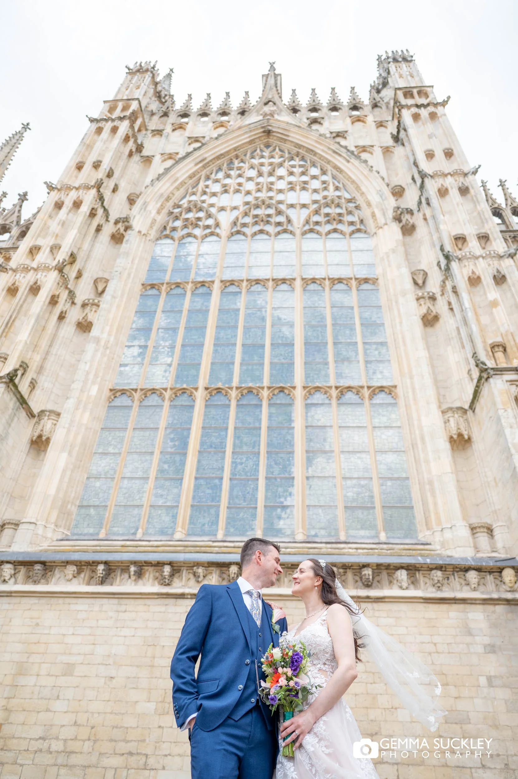 newly-weds at york minster