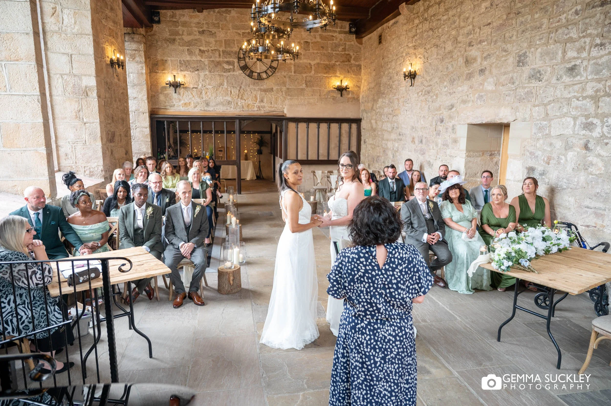 same sex wedding at the priests house