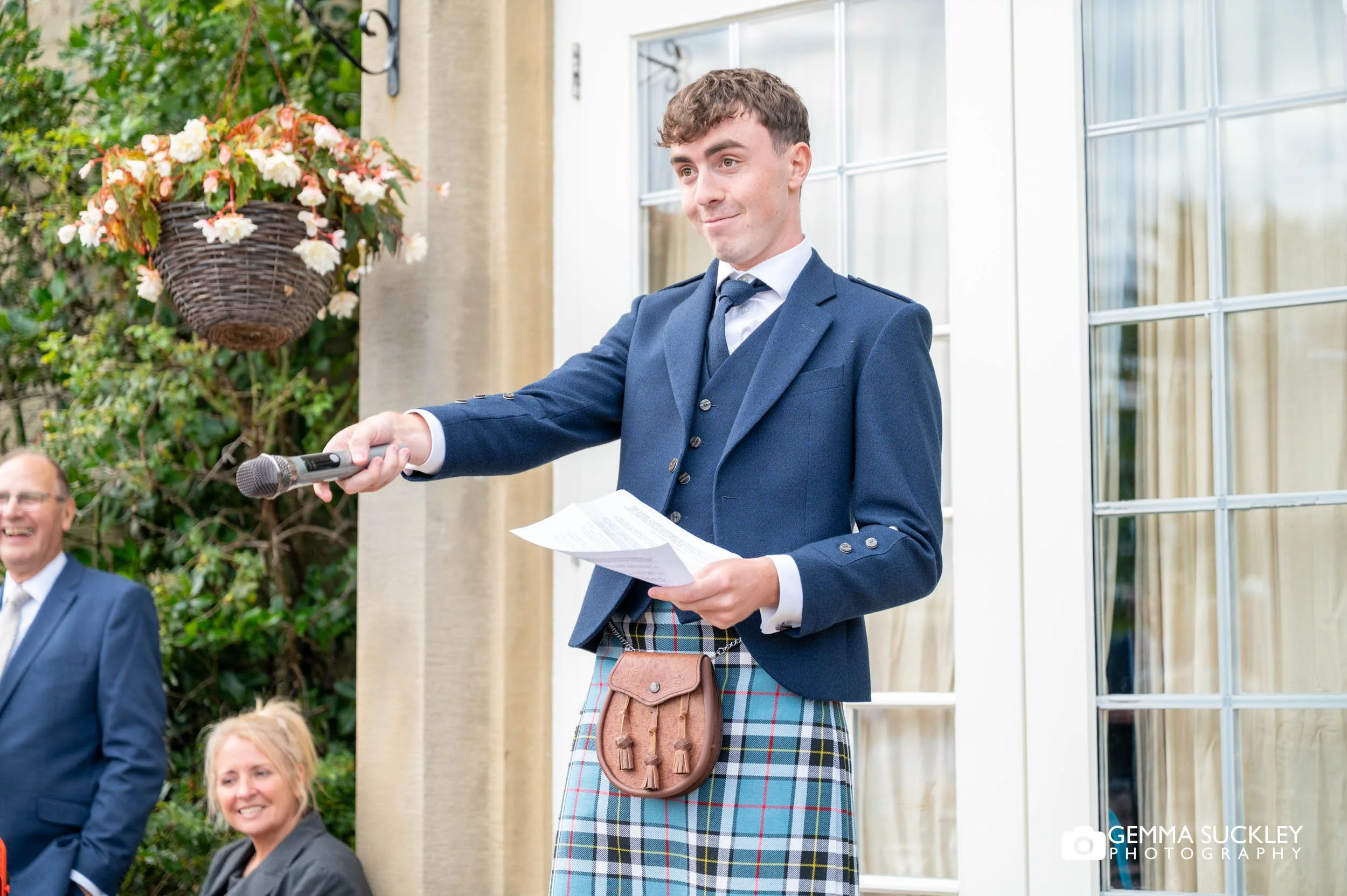 the best man speech outside the falcon manor