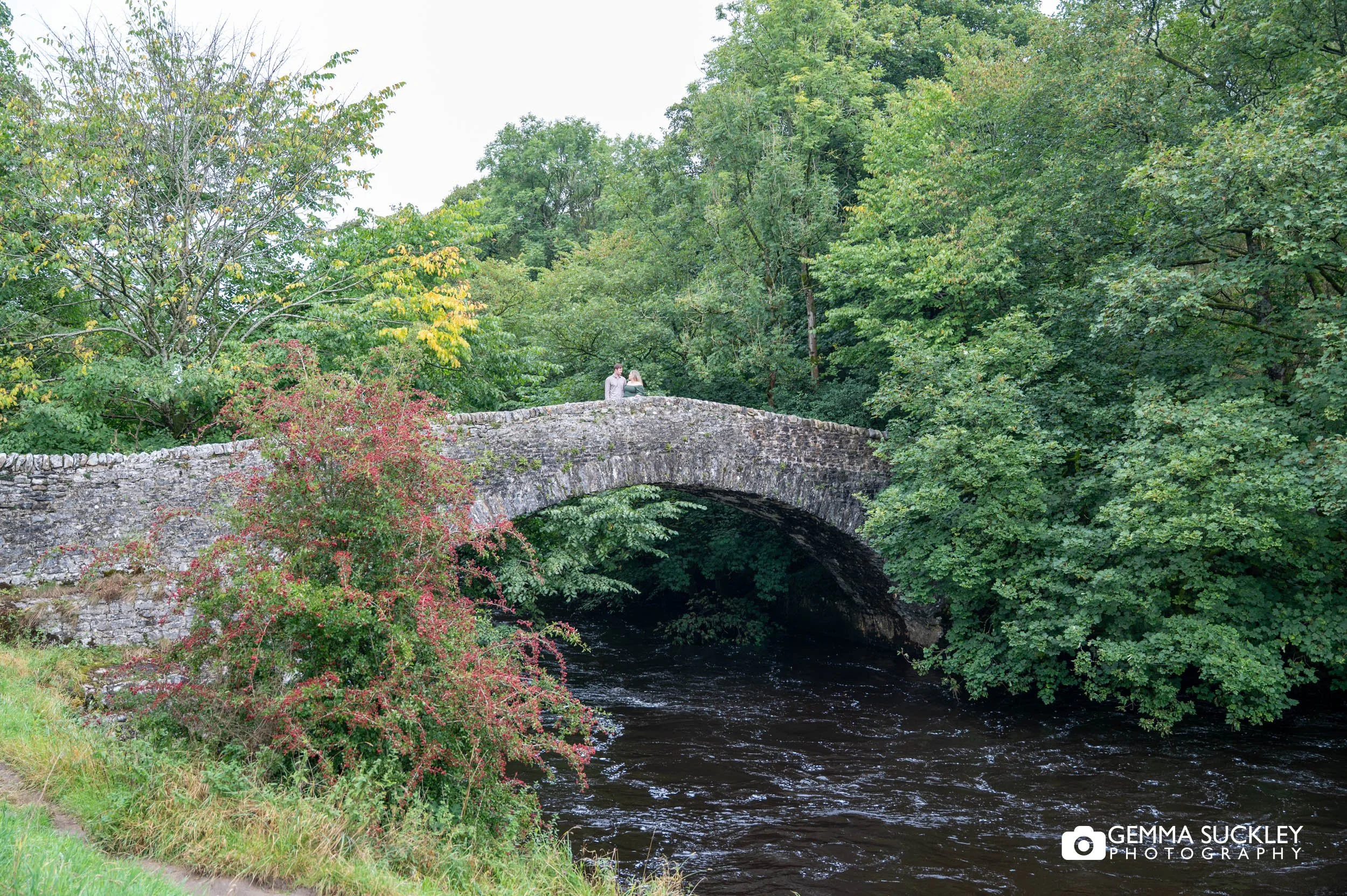 the pack horse bridge at stainforce force