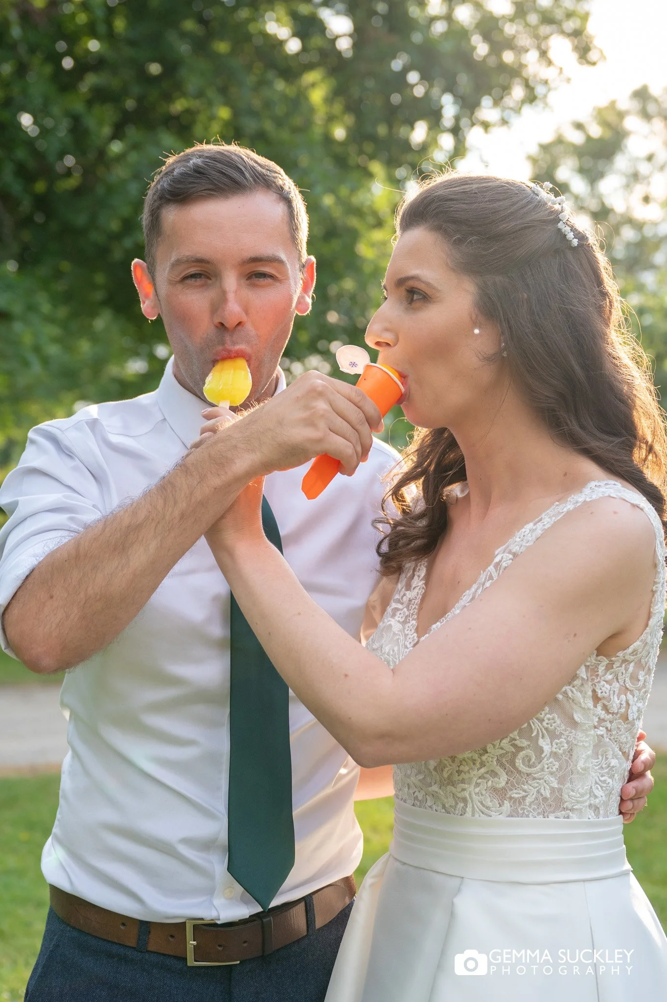 golden hour outside the tithe barn 