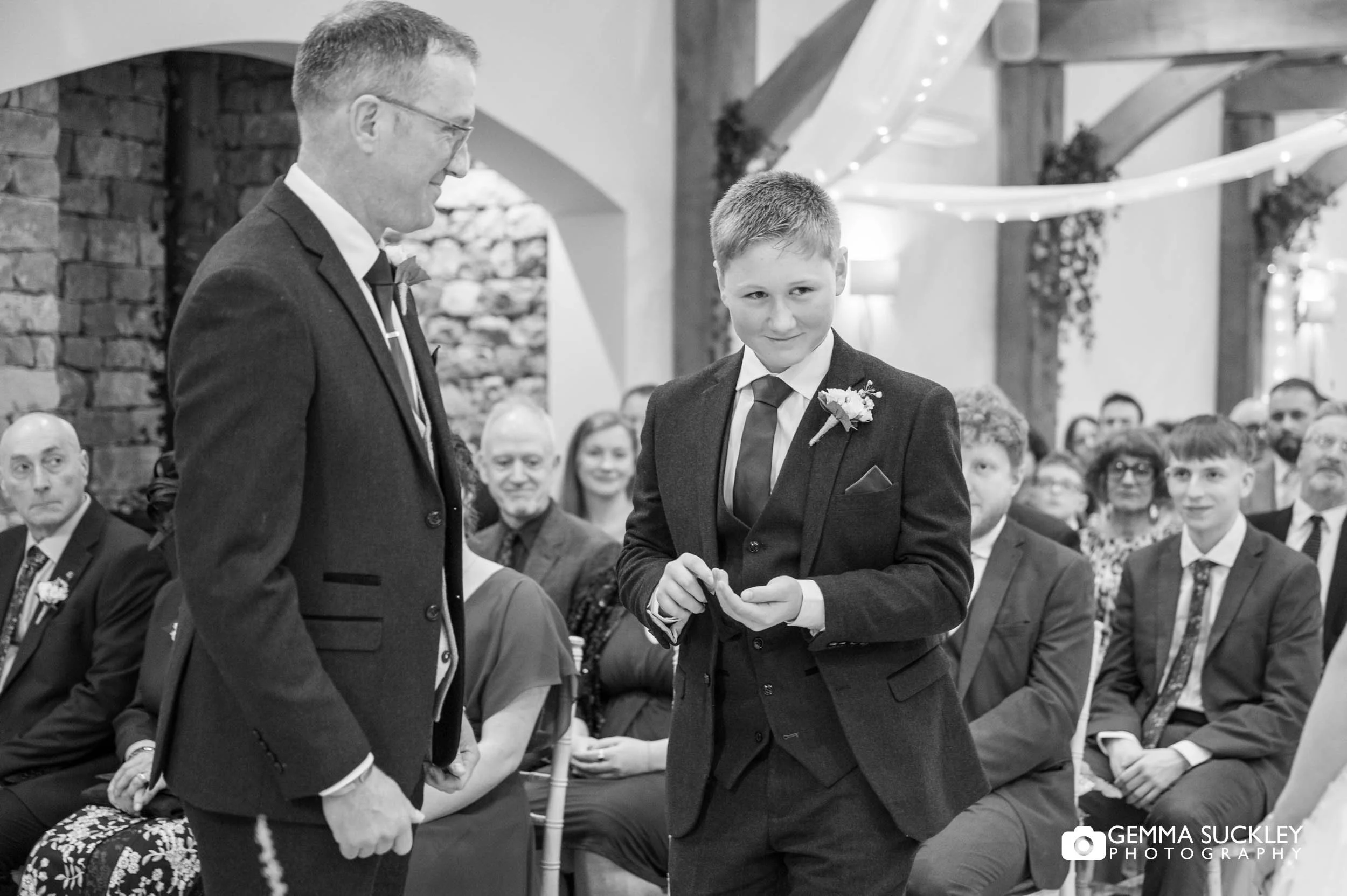 ring bearer at the game keeper's inn