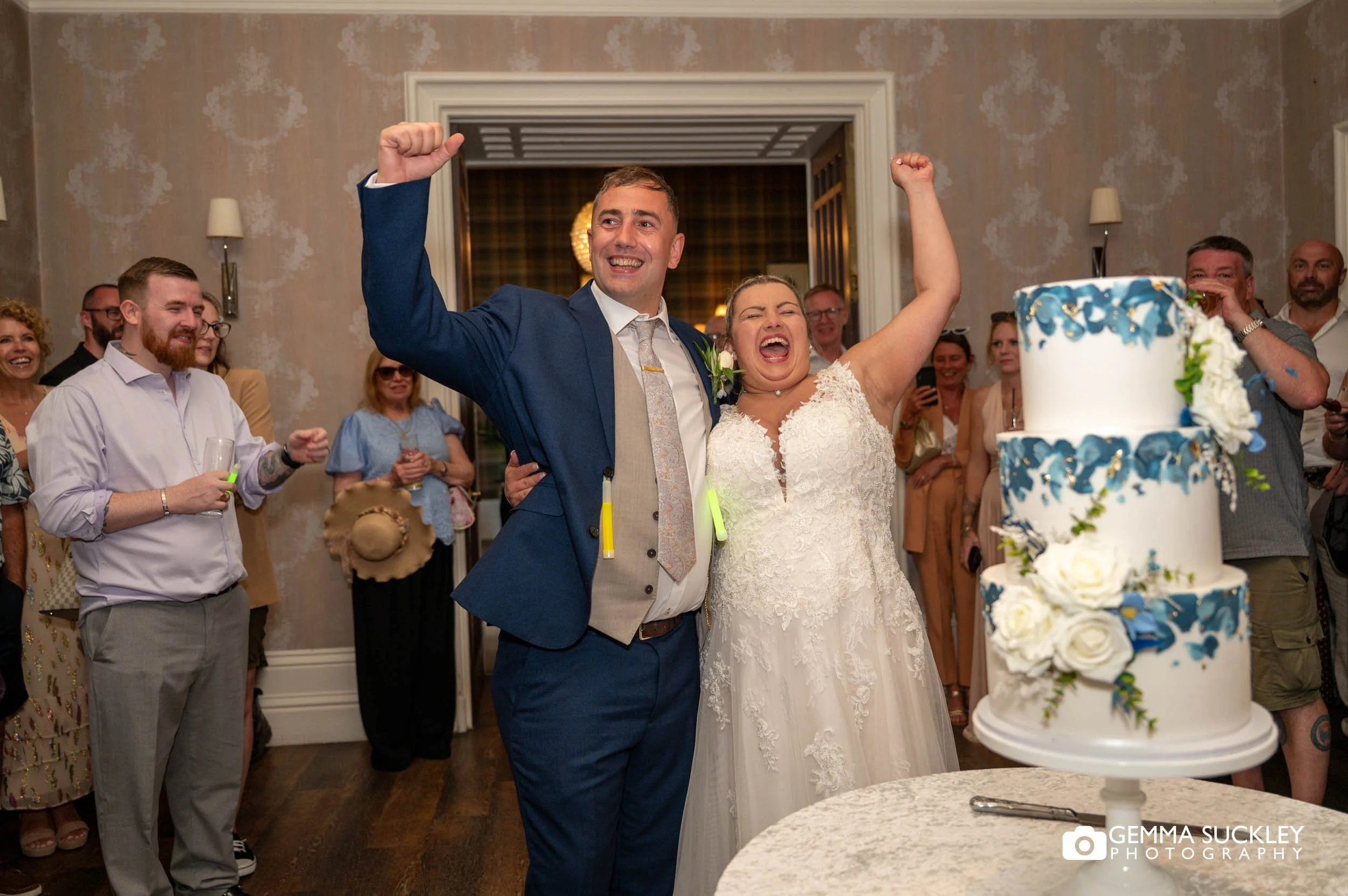 Evening celebrations at Falcon Manor